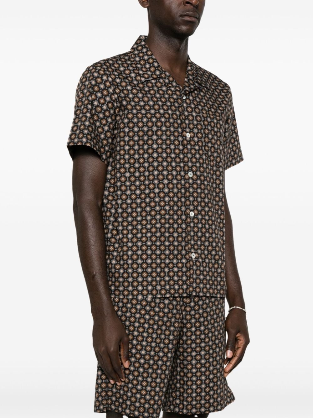 Lloyd geometric-pattern shirt - 3