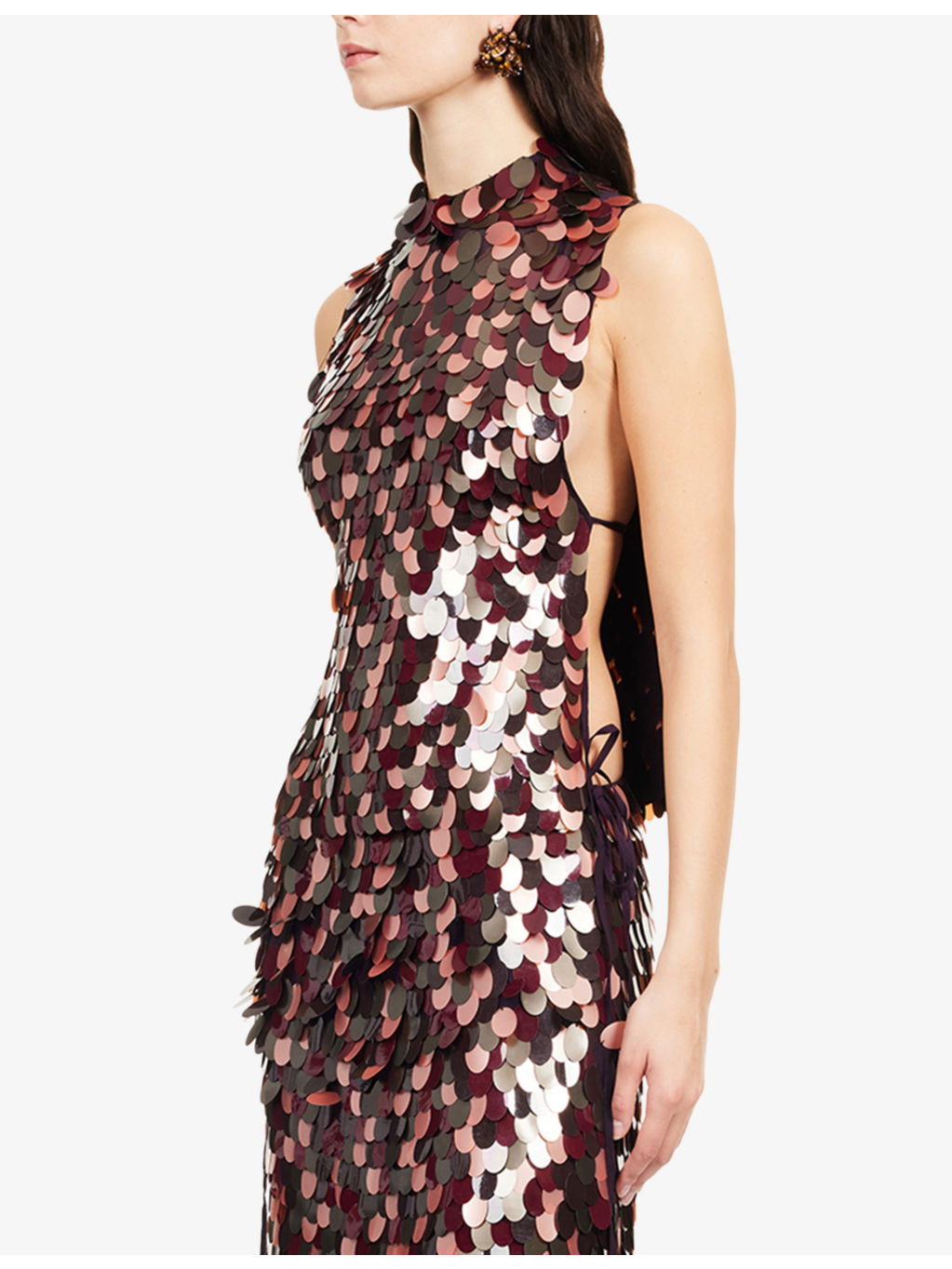 Carmasa Embellished Sequin Top - 3