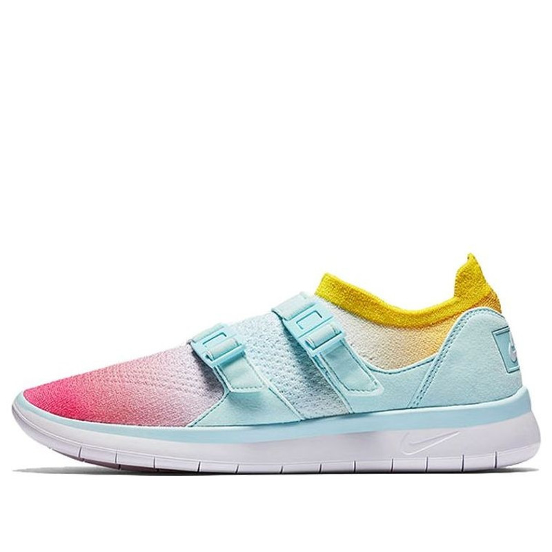 (WMNS) Nike Air Sock Racer Ultra Flyknit 'Racer Pink Glacier Blue' 896447-100 - 1