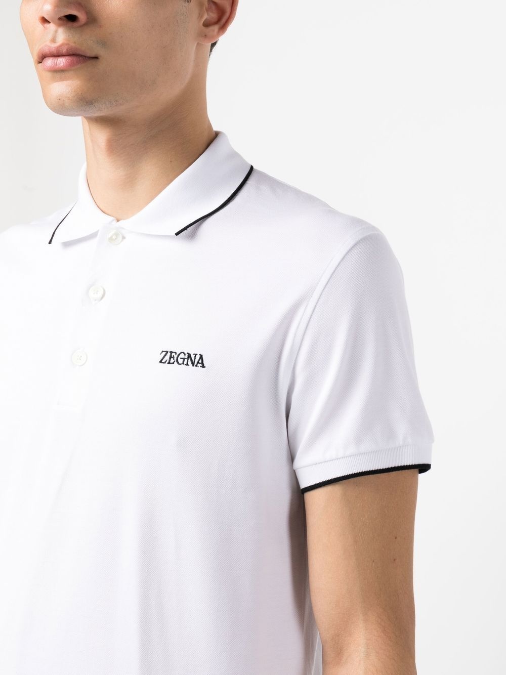 cotton polo shirt - 5