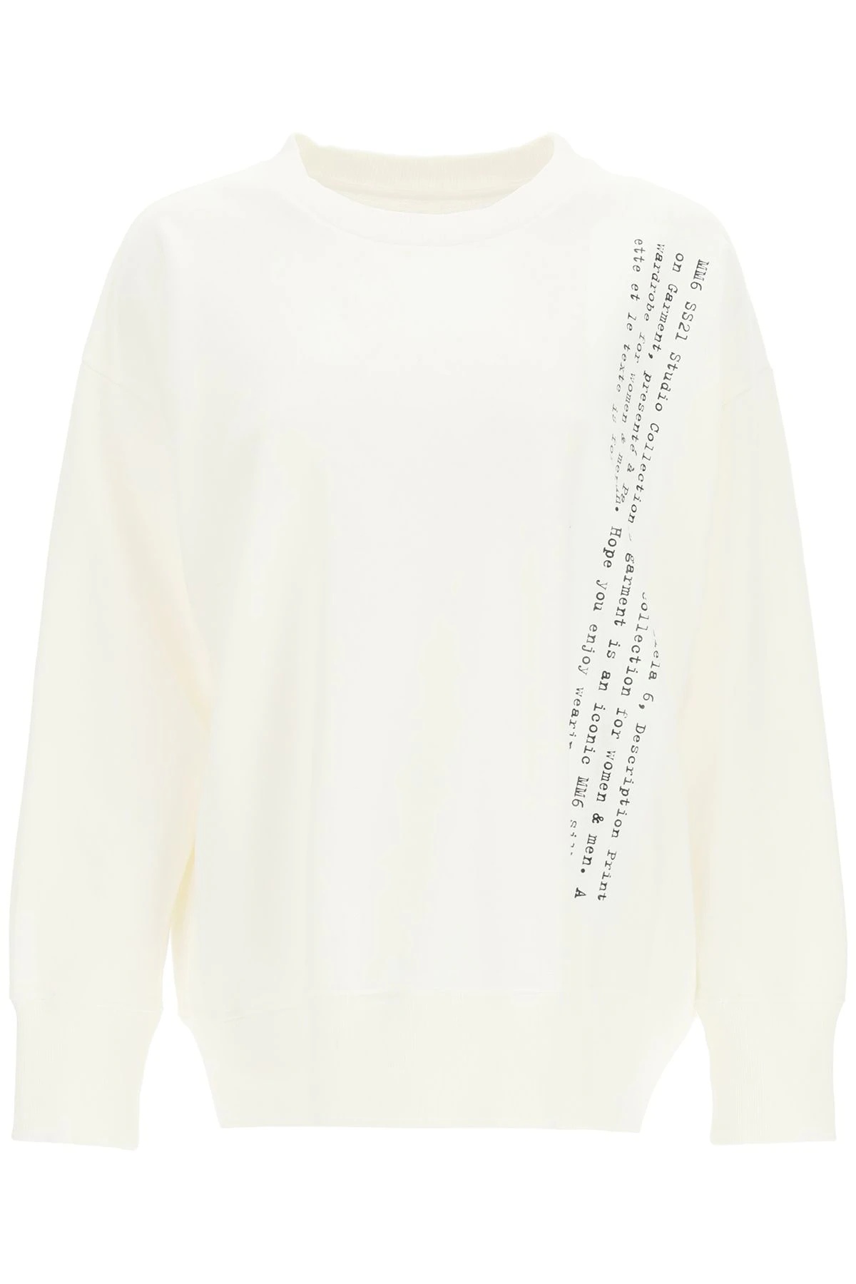 PRINTED CREWNECK SWEATSHIRT - 1