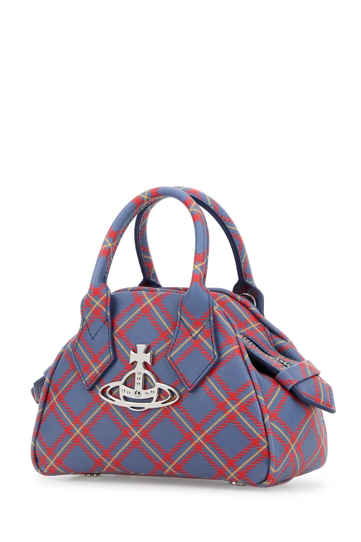Vivienne Westwood Women Printed Synthetic Leather Mini Yasmine Handbag - 2