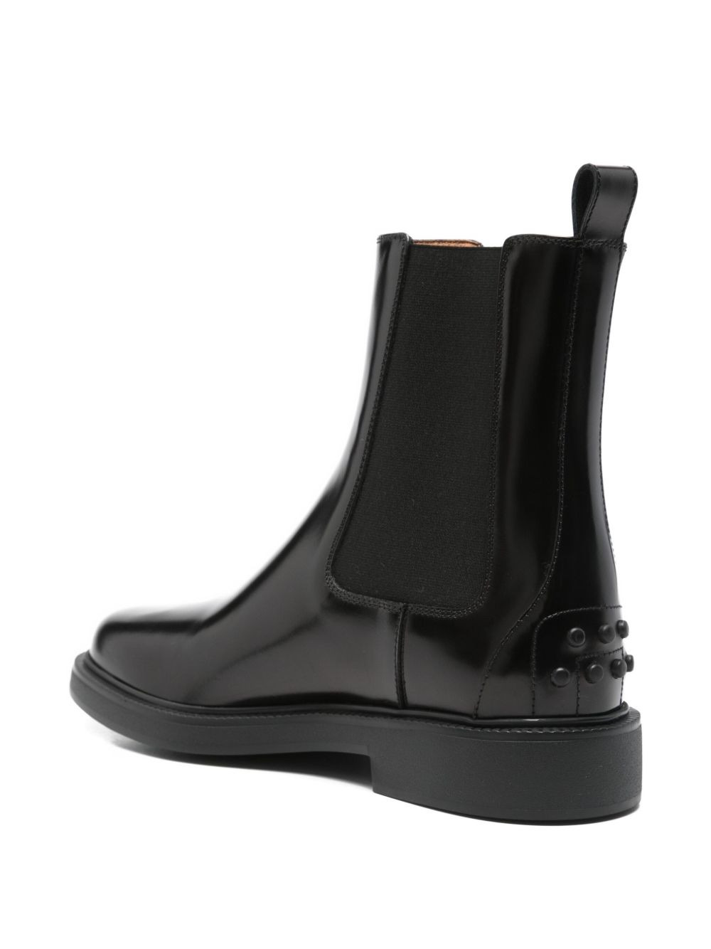 elastic-panel leather chelsea boots - 3