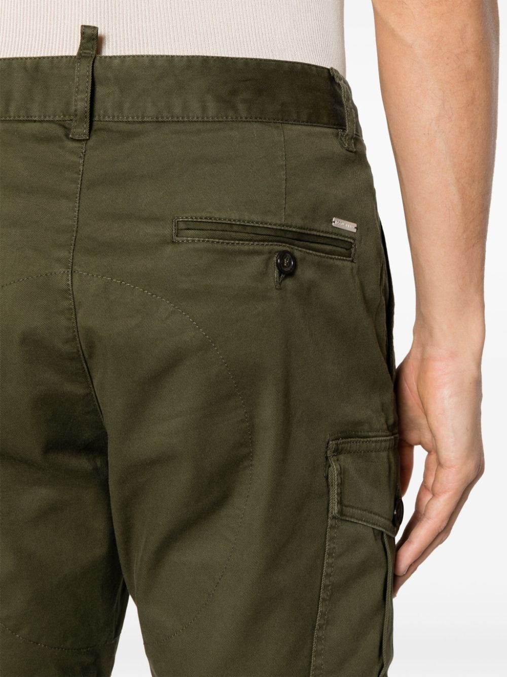 multi-pocket cargo shorts - 9