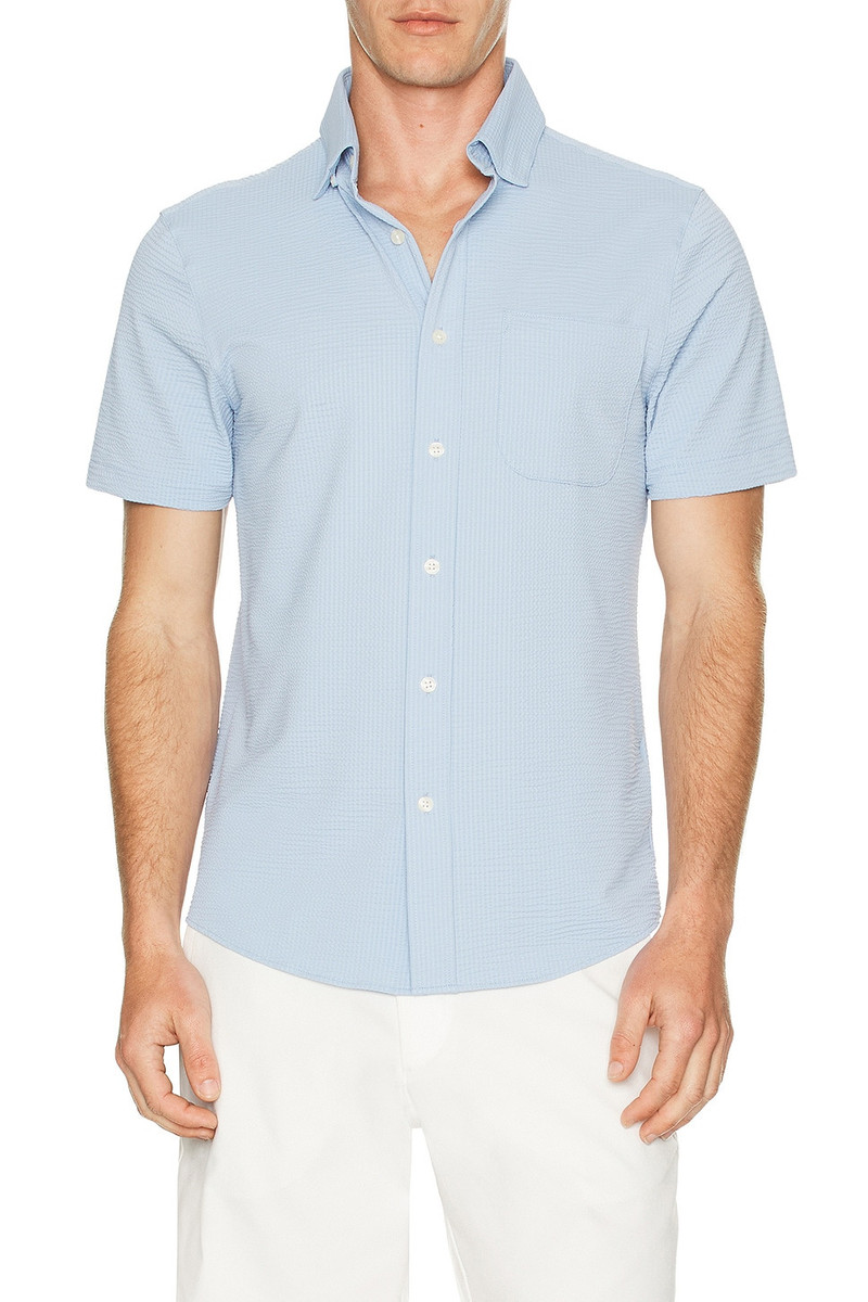 RHONE Commuter Seersucker Shirt outlook