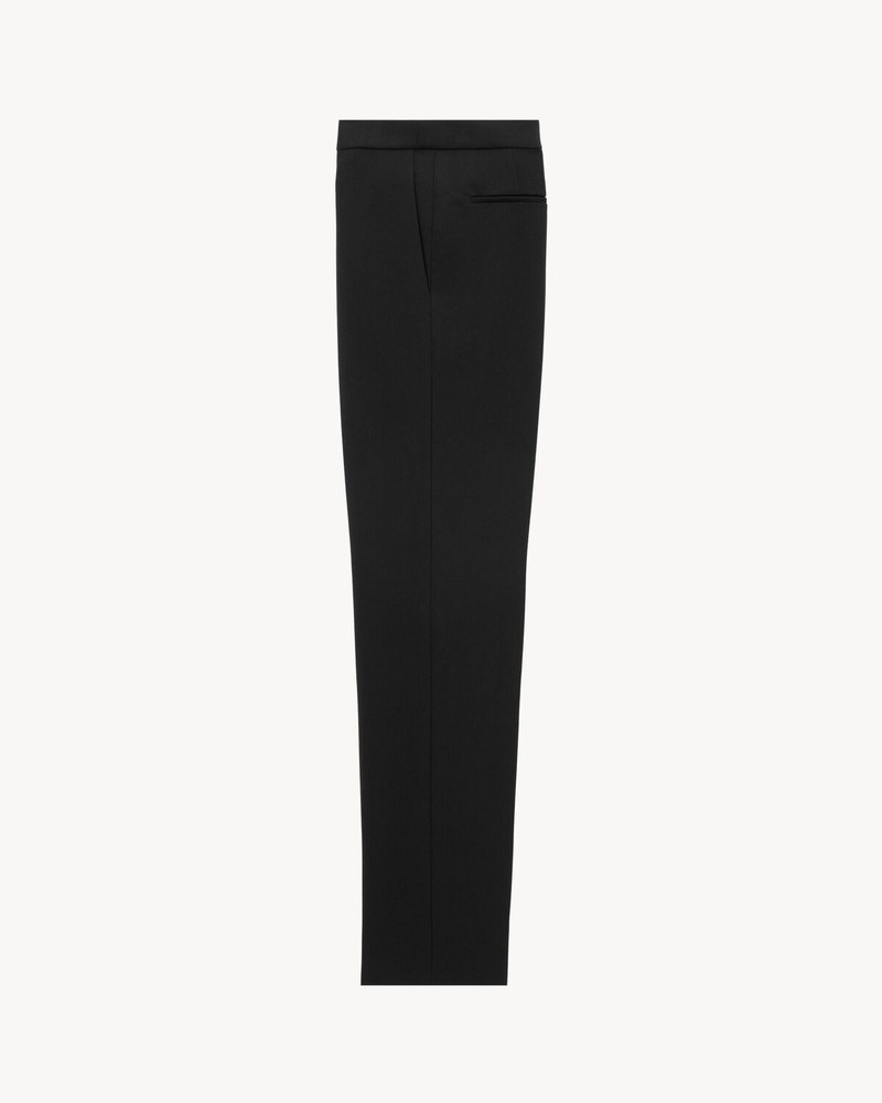 SAINT LAURENT PANTS IN GRAIN DE POUDRE outlook