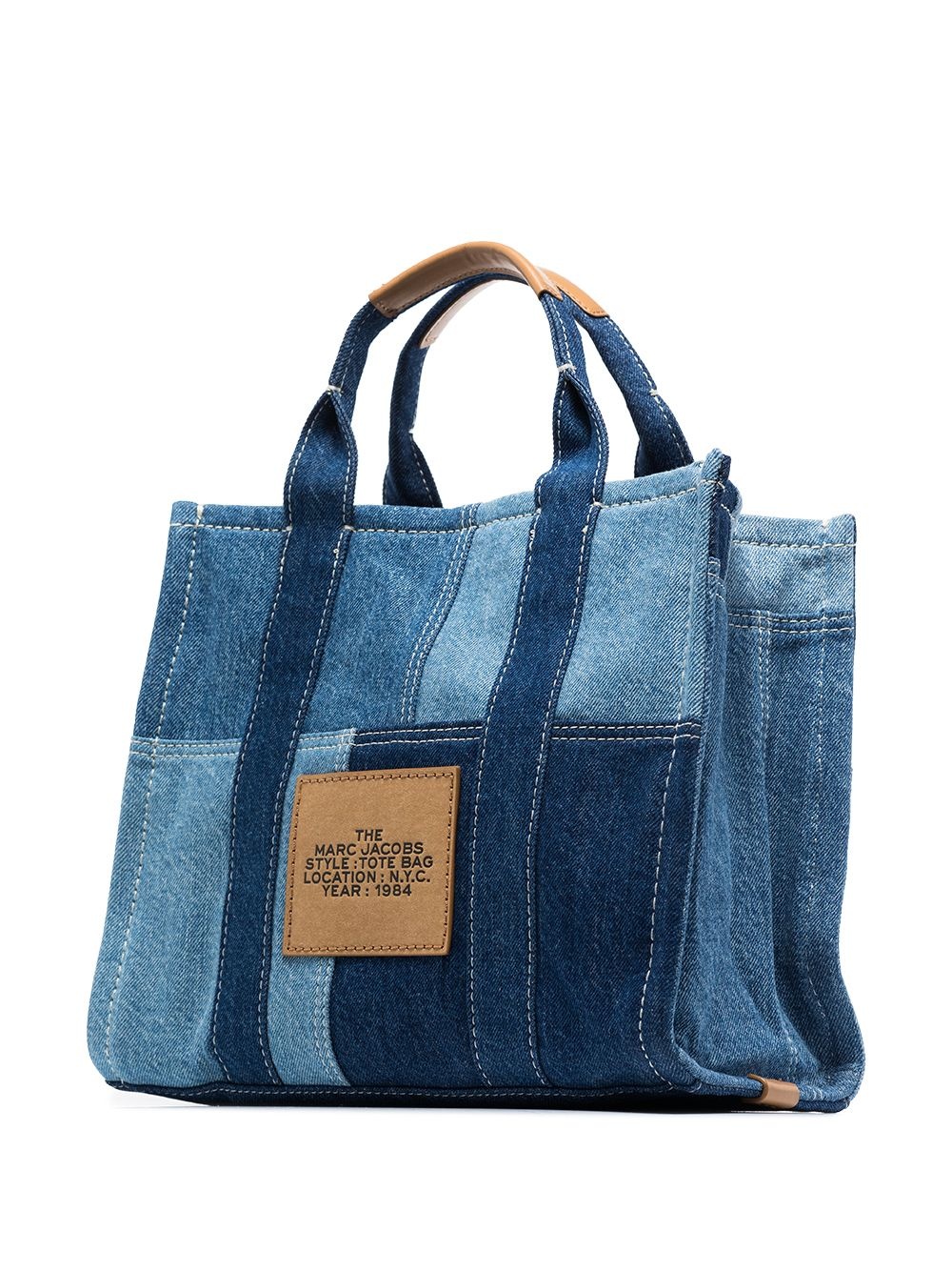 The Small Denim tote bag - 3