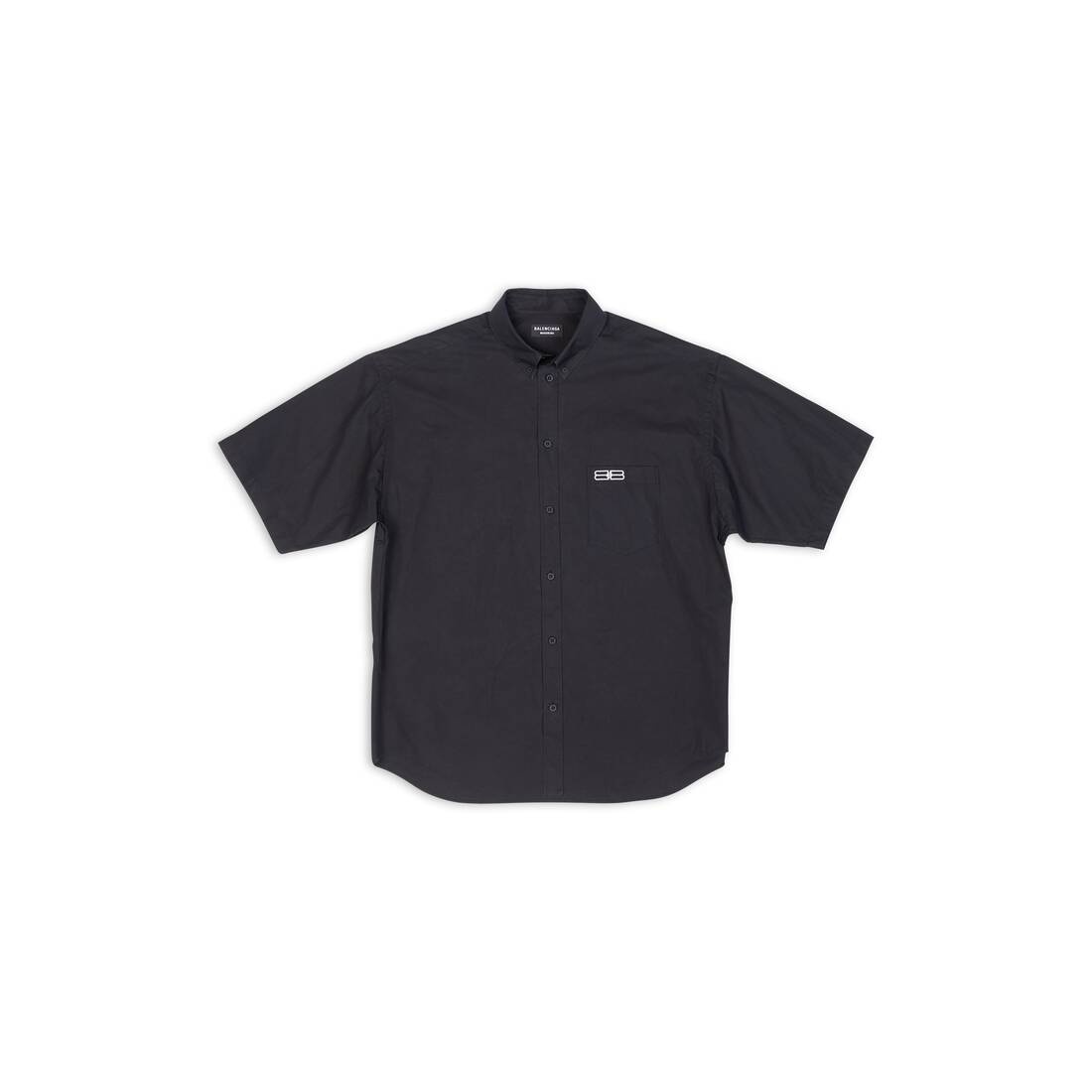 Men's Bb Icon Short Sleeve Shirt Large Fit in Black - 1
