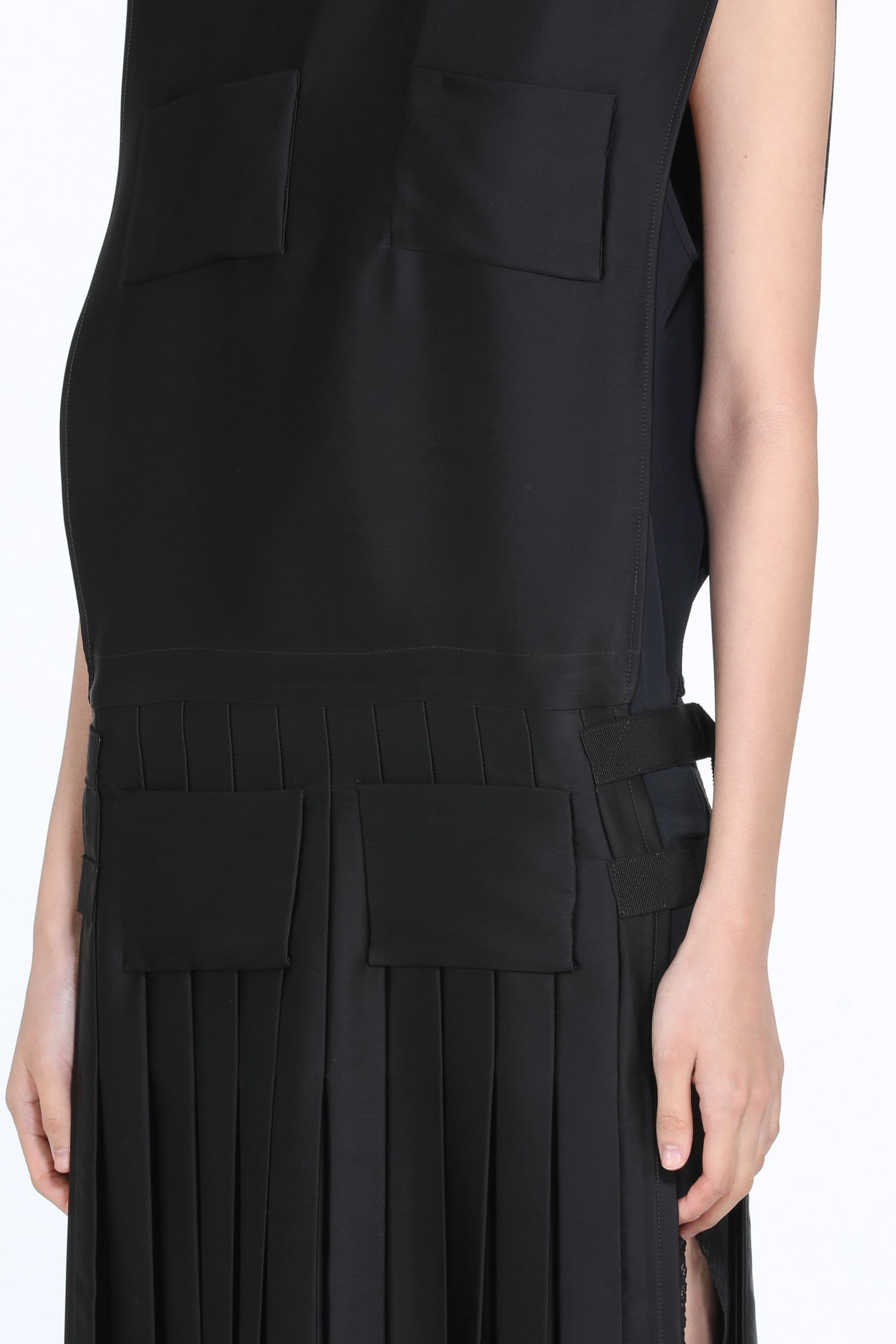 PLEATED MIDI DRESS - 4
