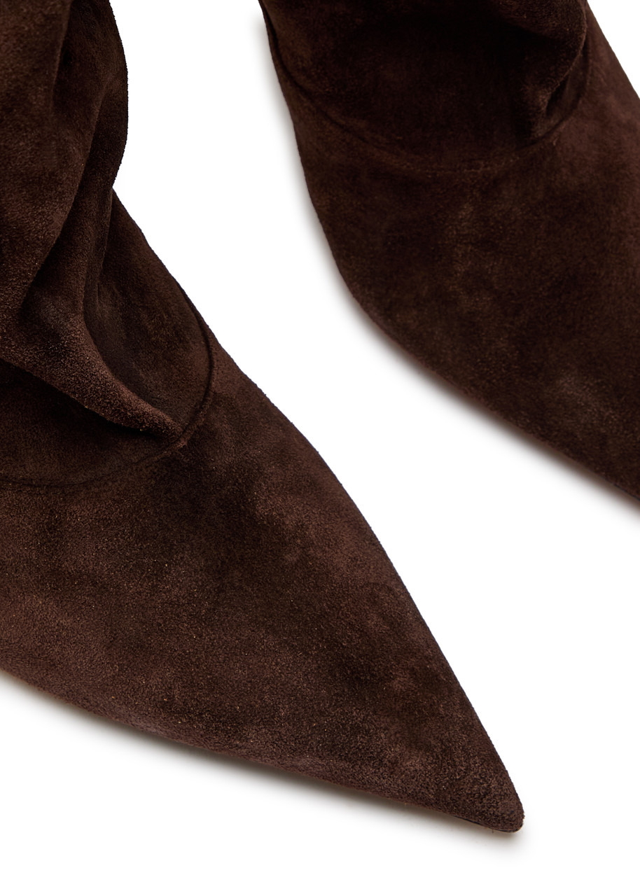 Paris Texas Ines 75 Suede Knee-high Boots - 3