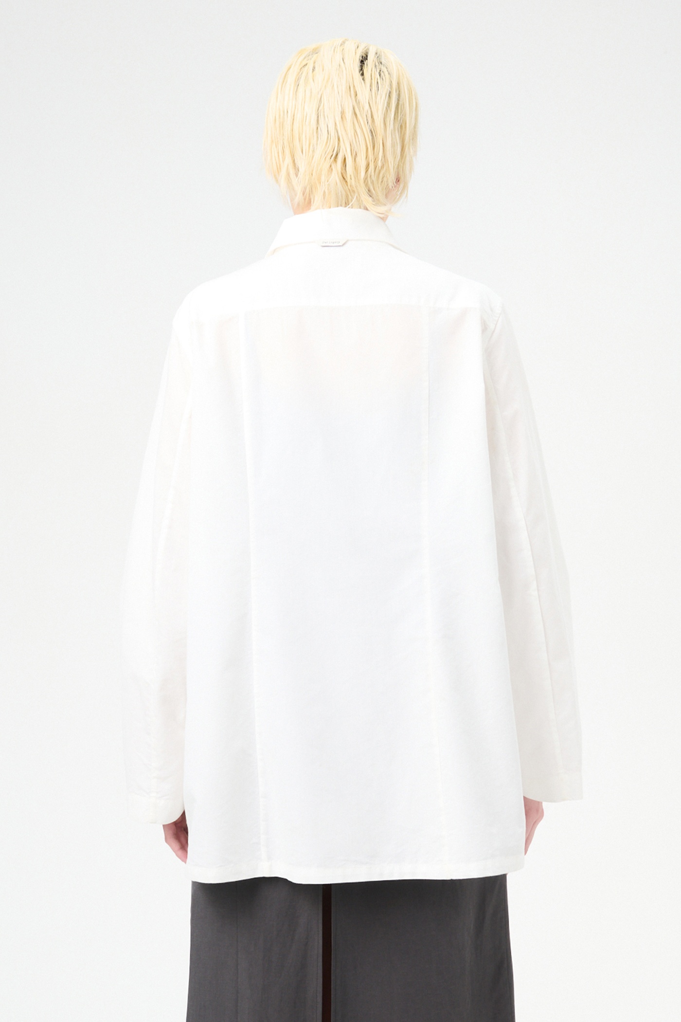 Machine Shirt White Peached Cupro - 8
