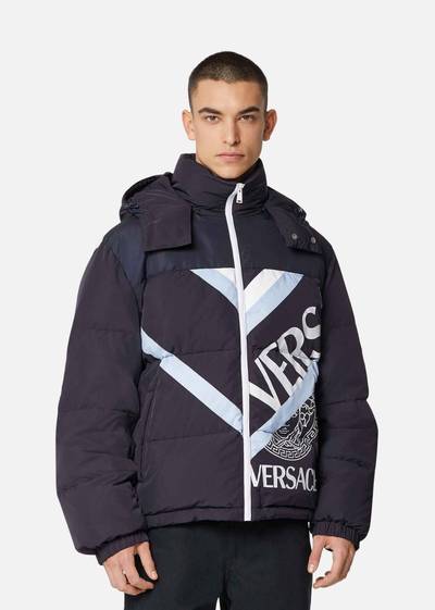 VERSACE Logo Puffer Jacket outlook