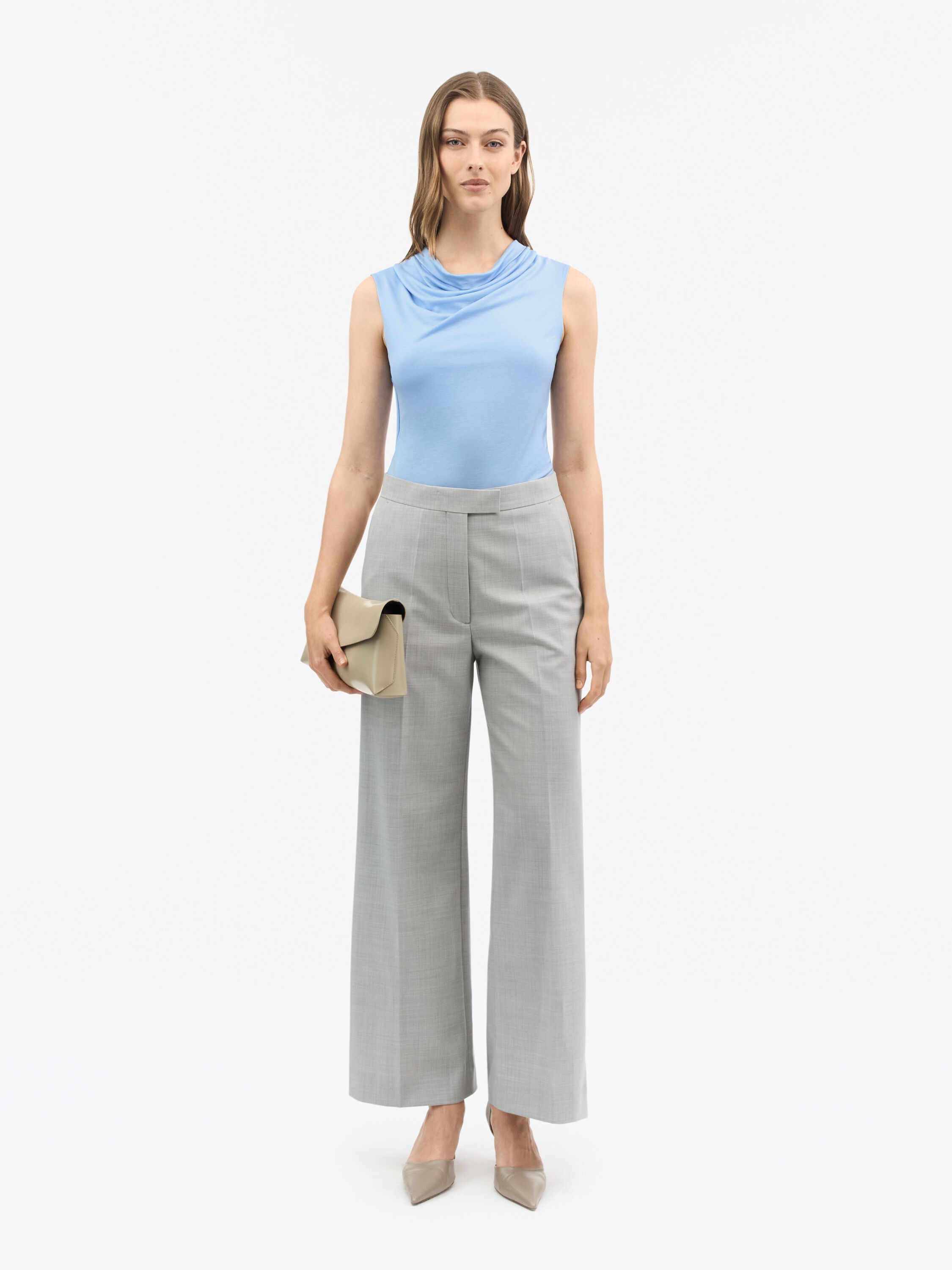 Jela Cowl-neck Top - 2