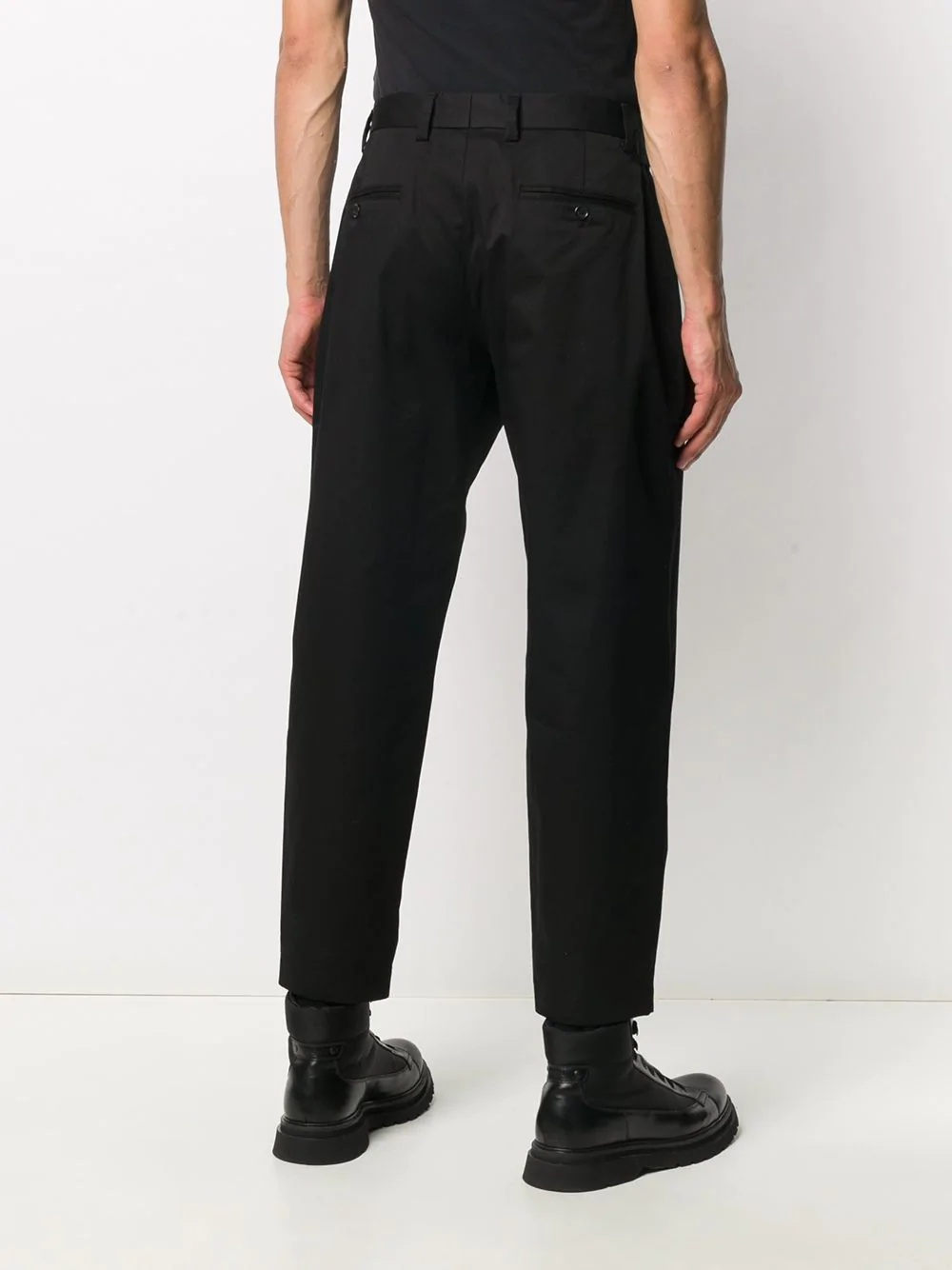 tailored cropped trousers - 4