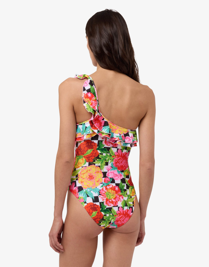 PRINTED LYCRA ONE-PIECE SWIMSUIT 1