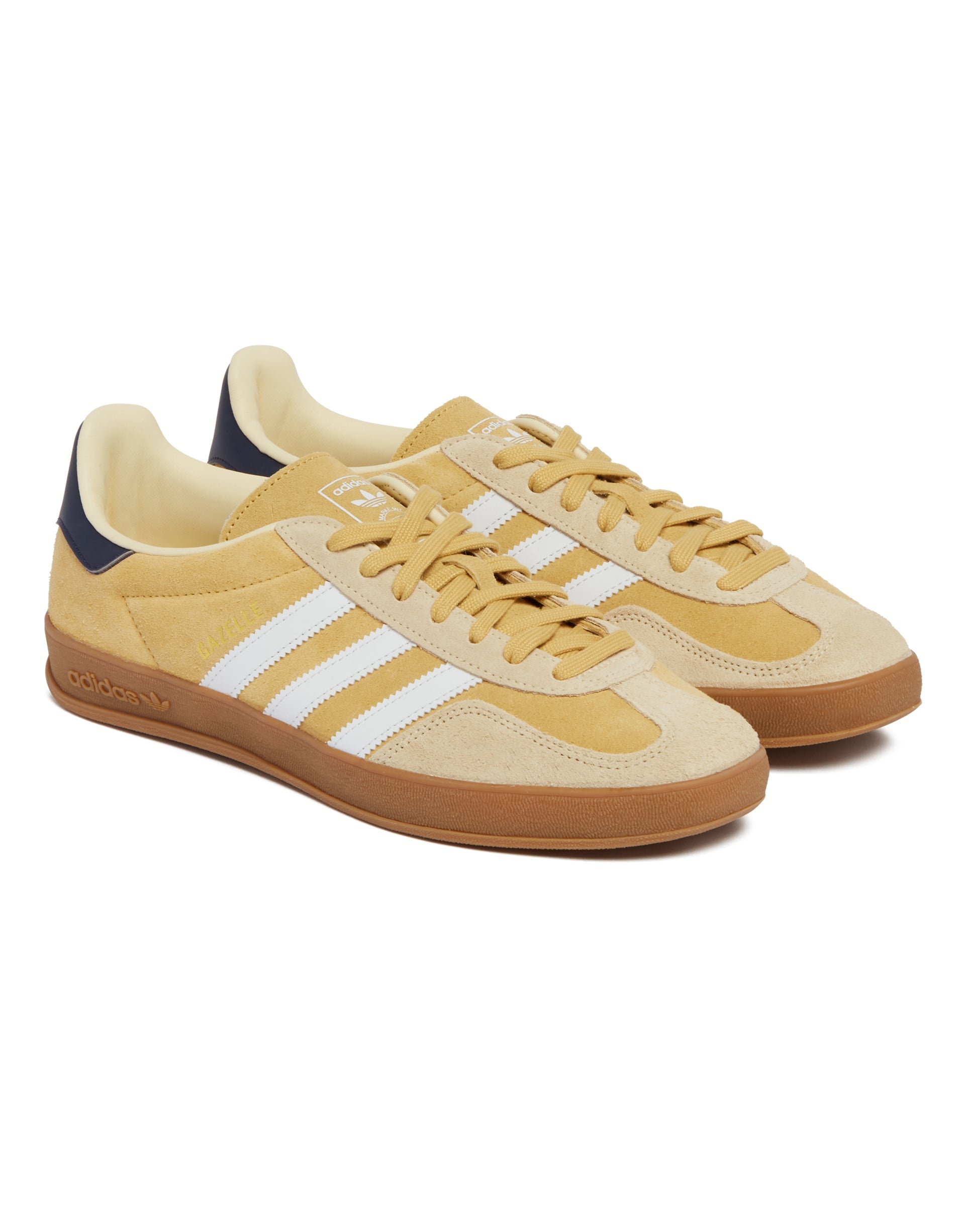 Beige Gazelle Indoor Sneakers - 4