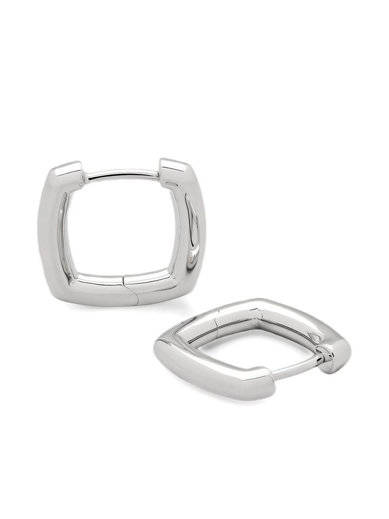 TOM WOOD Tom Wood Square-shape Hoop Earrings outlook