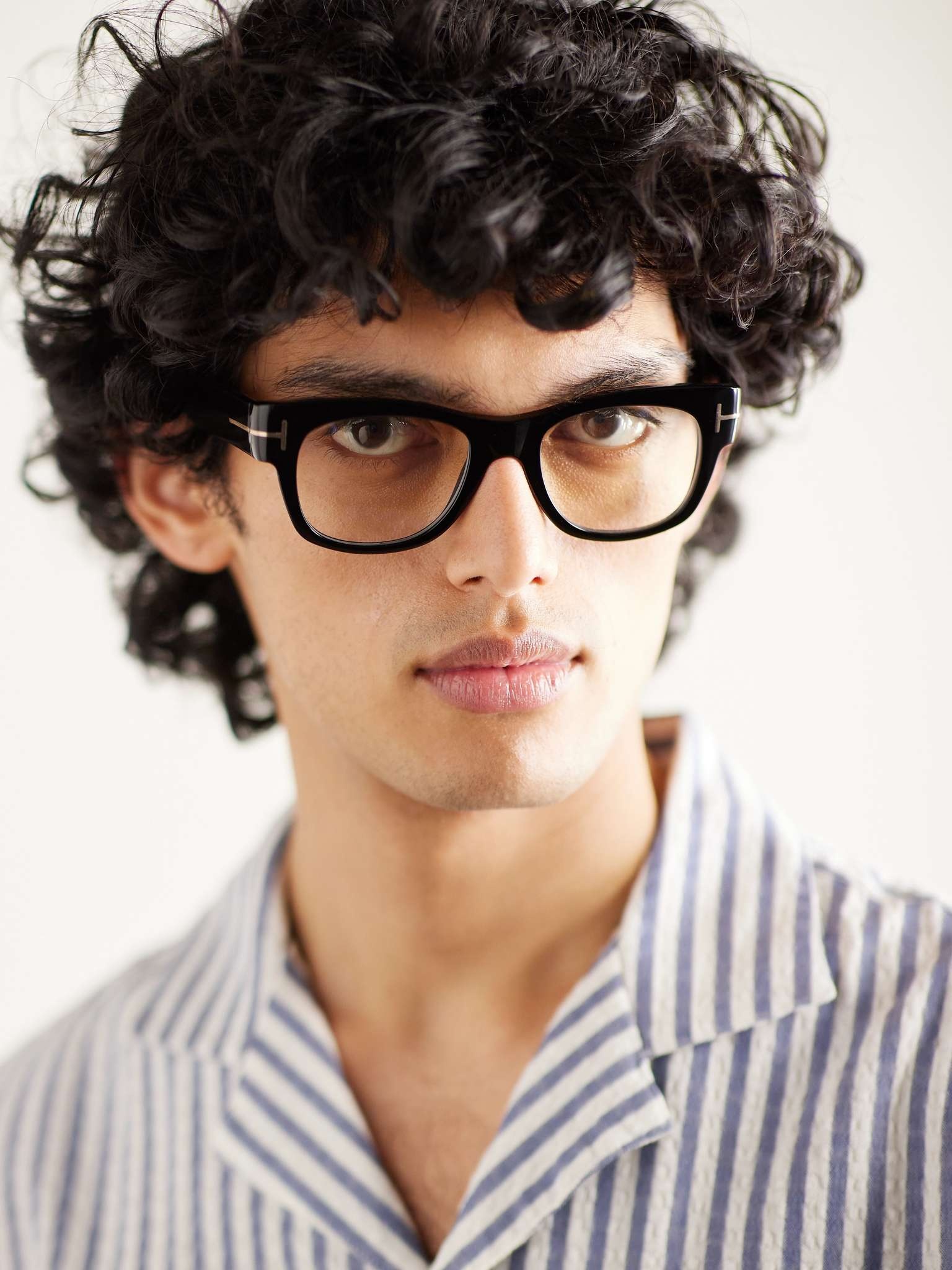 D-Frame Acetate Blue Light-Blocking Optical Glasses - 2