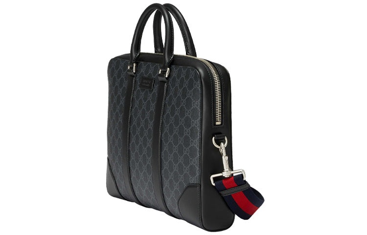 Gucci GG Supreme Briefcase 'Black' 474135-K5RLN-1095 - 2