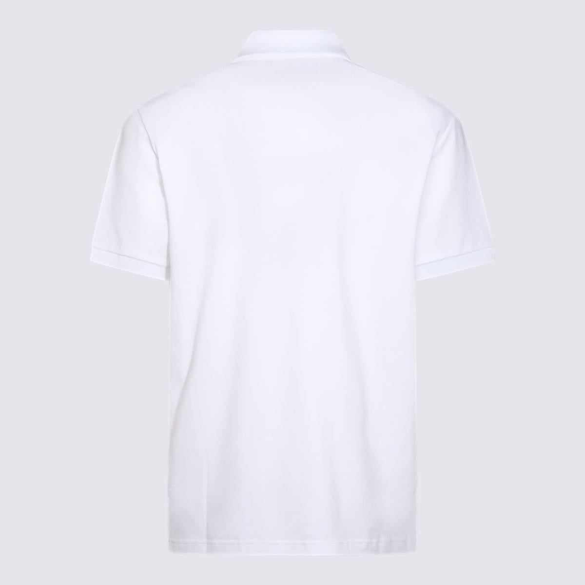 Moschino White Cotton Polo Shirt - 2