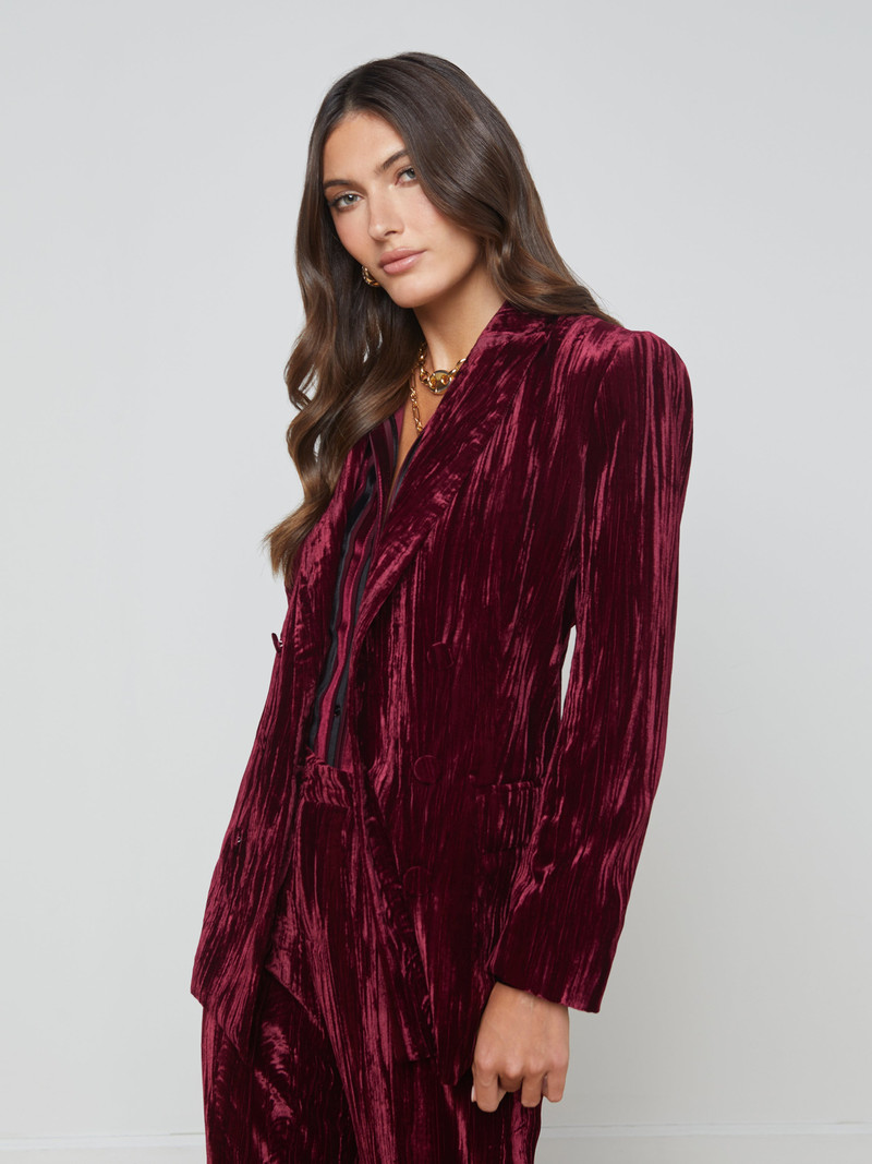 Aimee Velvet Blazer 5