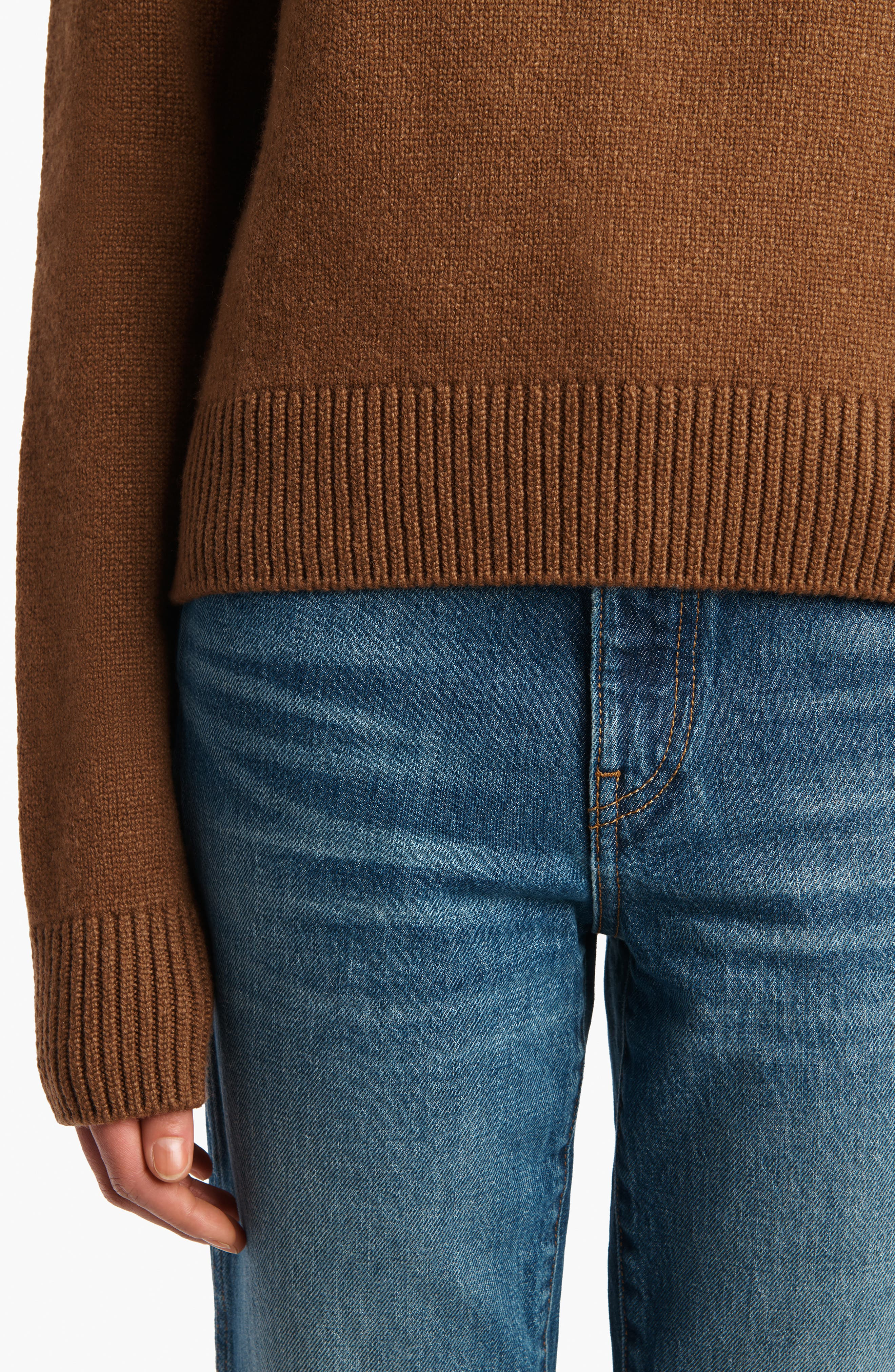 Khaite Nera Cashmere Sweater in Maple at Nordstrom - 3