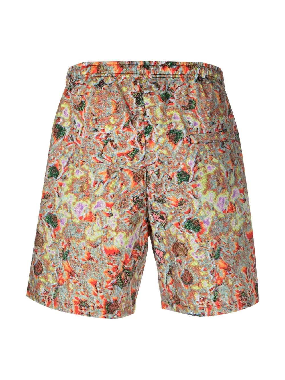 WKSP abstract-print swimming shorts - 2