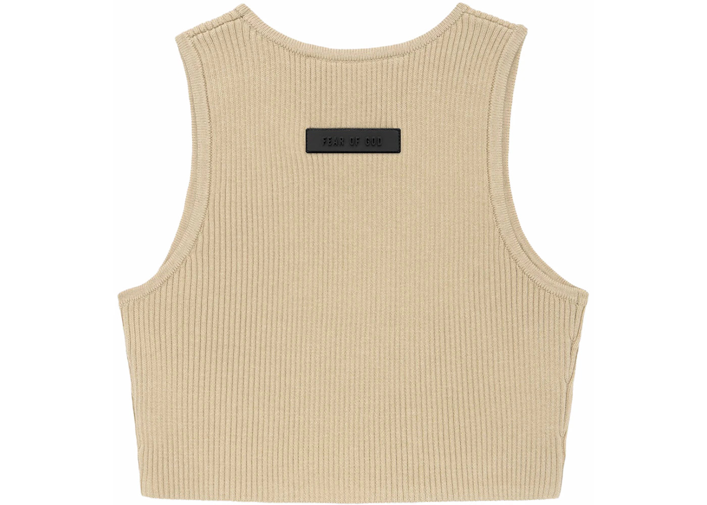 Fear of God Essentials Women's Sport Tank Gold Heather - 2
