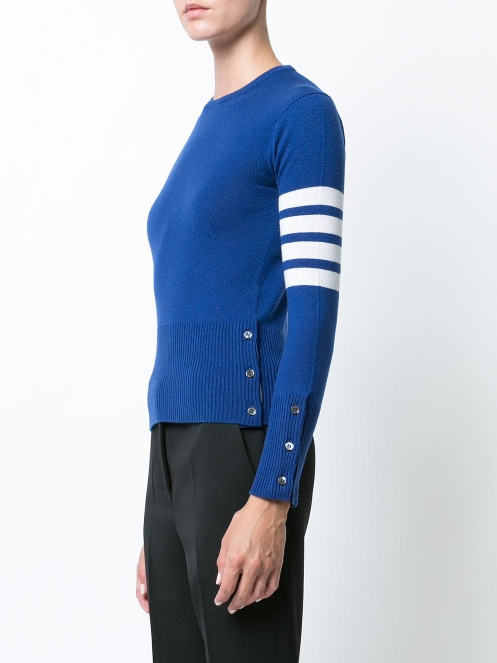 cashmere classic crew neck pullover - 3