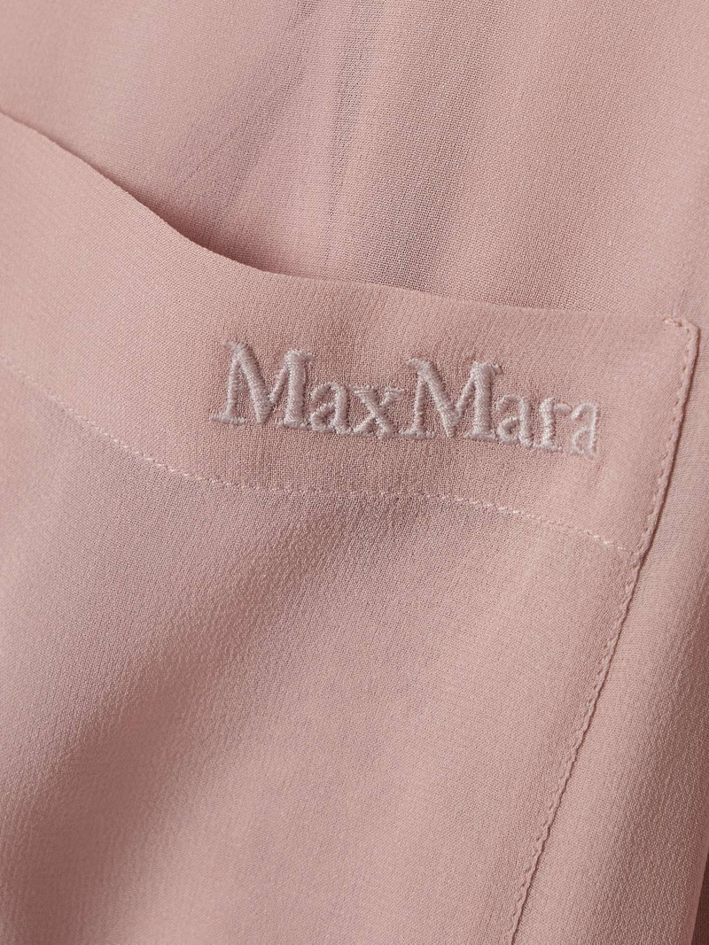 Ercole silk-georgette shirt 5