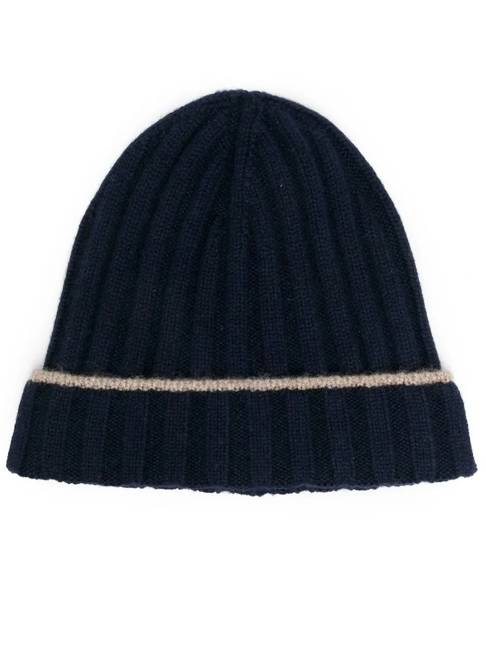 Brunello Cucinelli Men Ribbed Beanie - 1