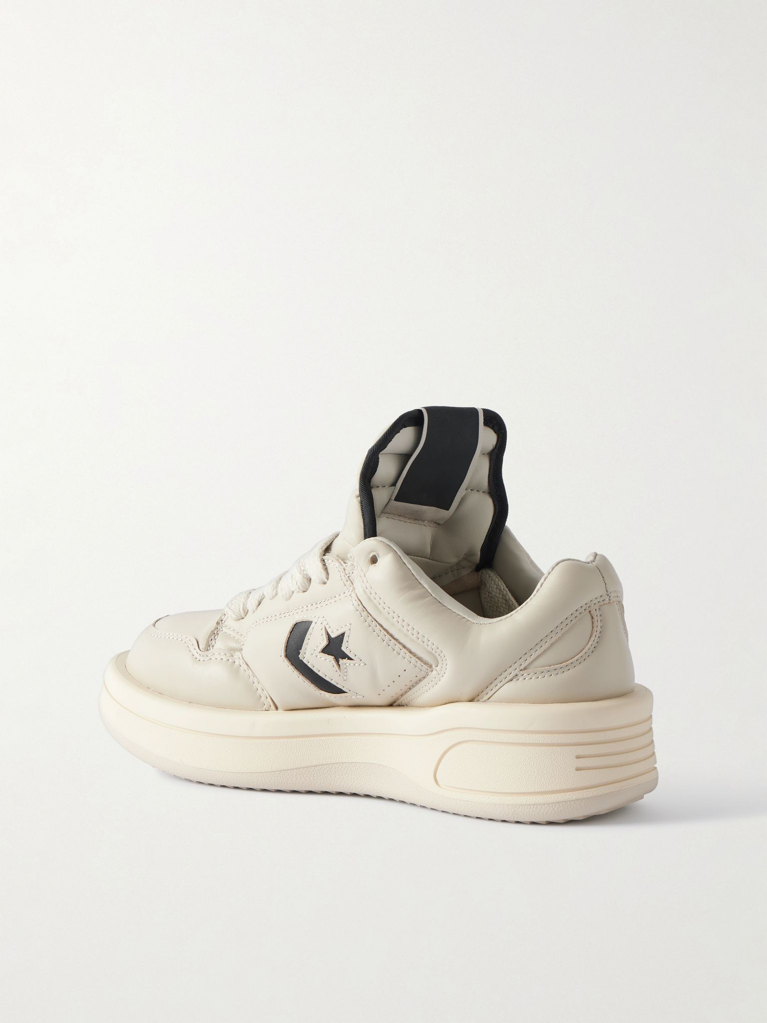 + Converse TURBOWPN Leather Sneakers Gray - 4