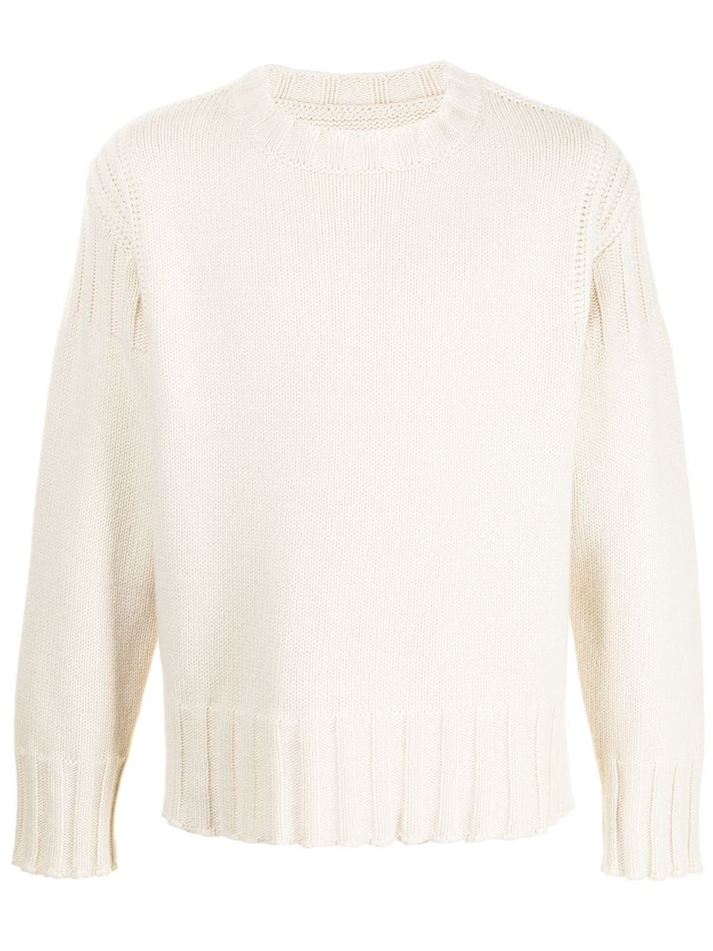 crew-neck cashmere jumper - 1