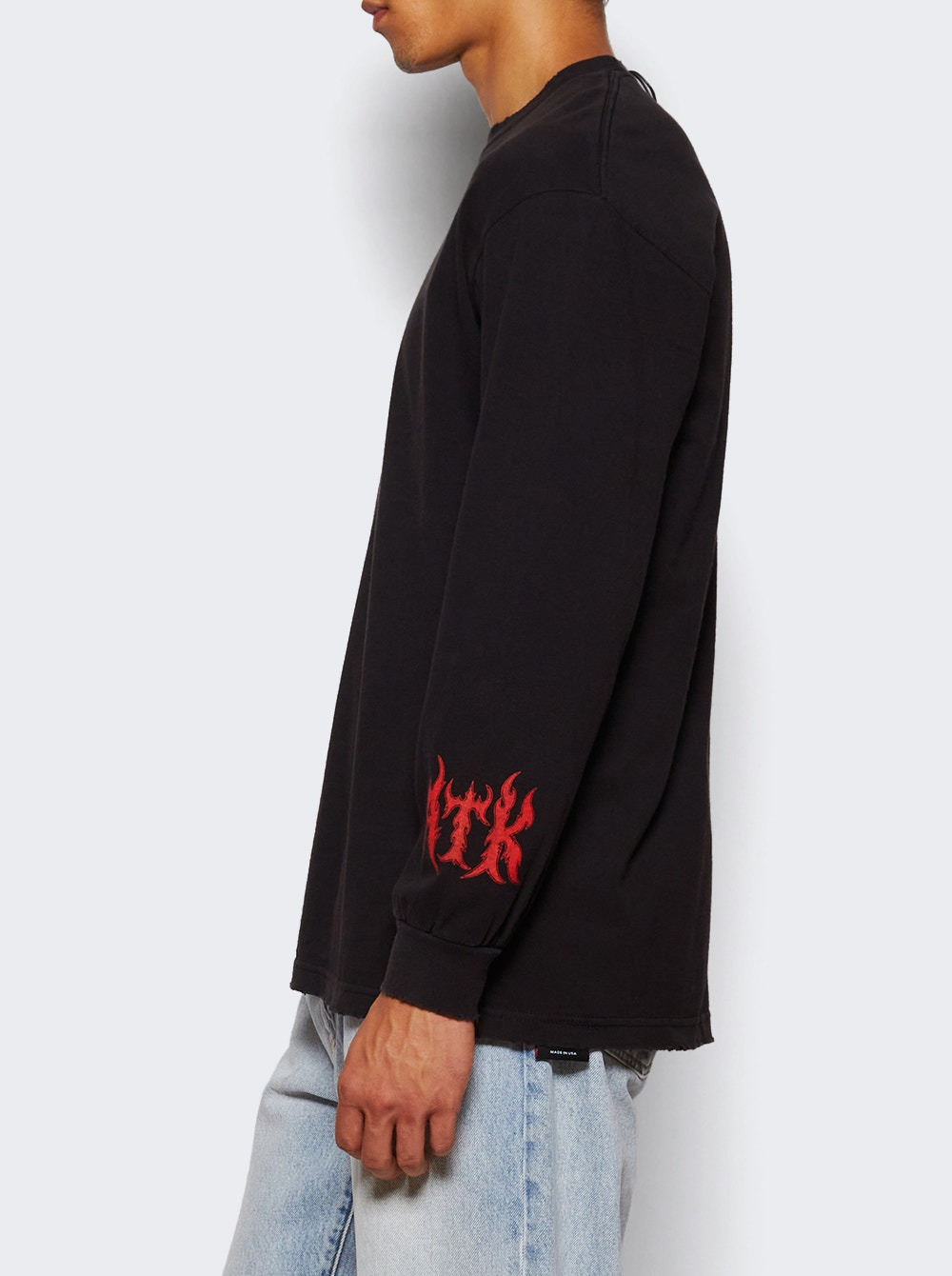 Certified Long Sleeve Tee Clean Black - 3