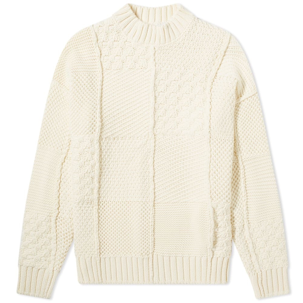 JW Anderson Cotton Patchwork Jumper - 1