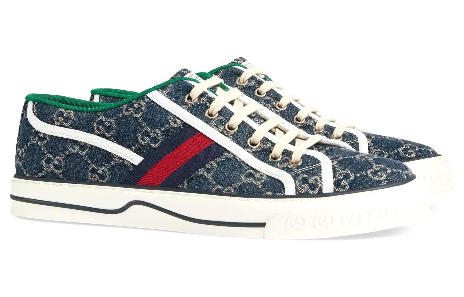 Gucci Tennis 1977 'Blue Ivory' 606111-2KQ10-4463 - 3