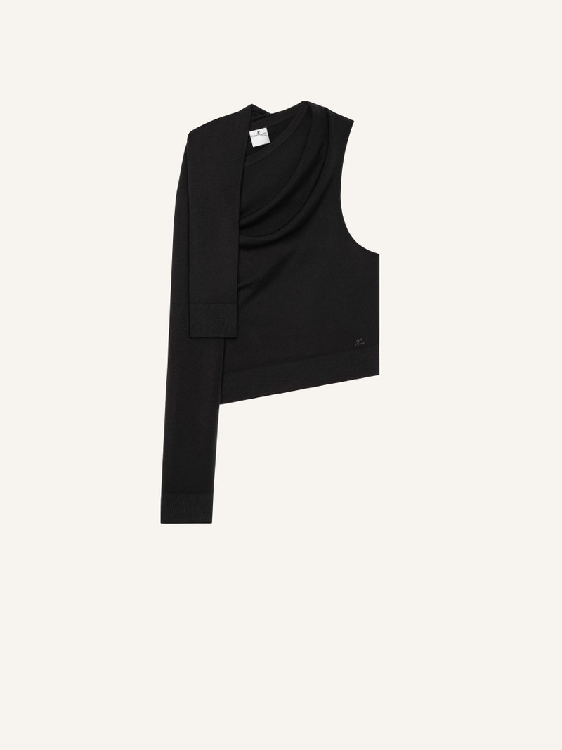 OFF SHOULDER SWEATER LIGHT KNIT 1