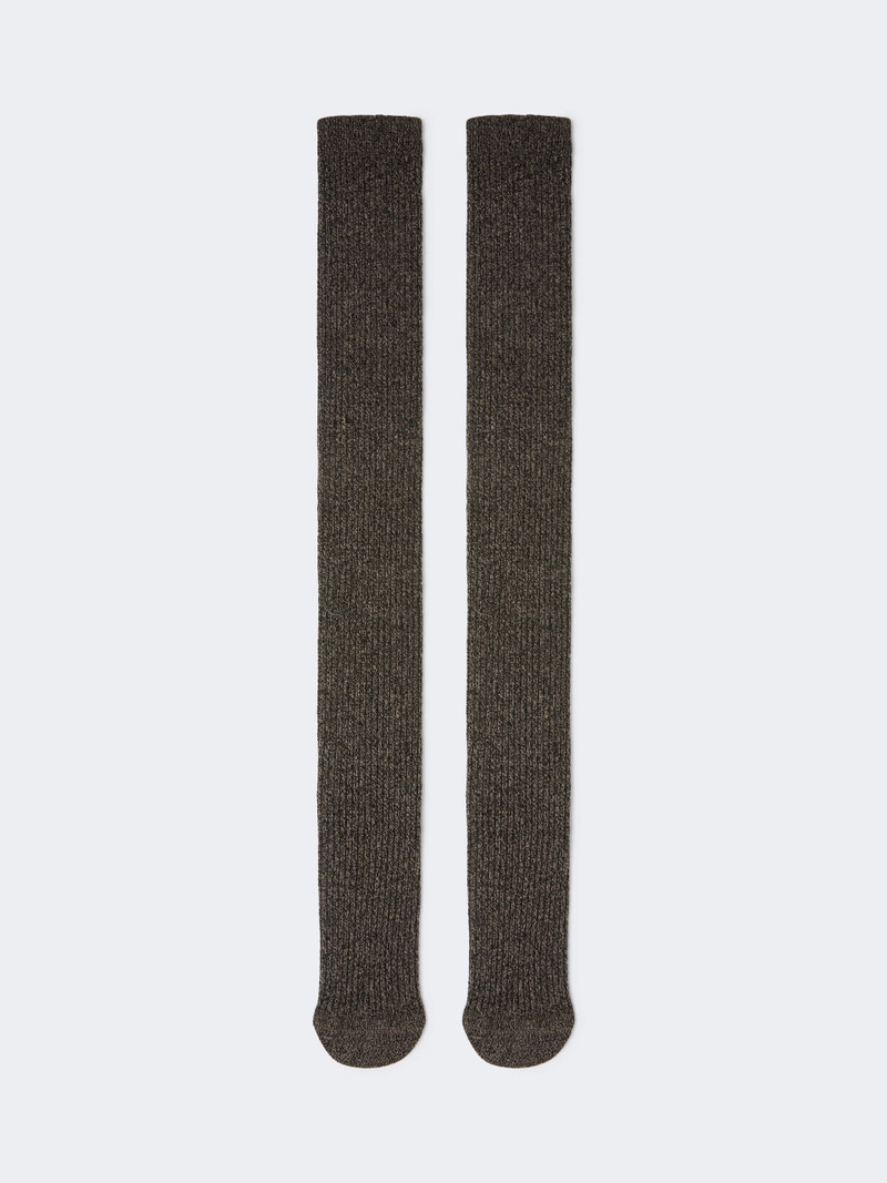 BOZEN1234 Parisian cashmere socks - BEIGE 5