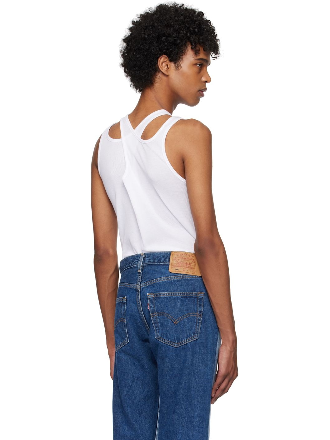 White Twintank Tank Top - 3