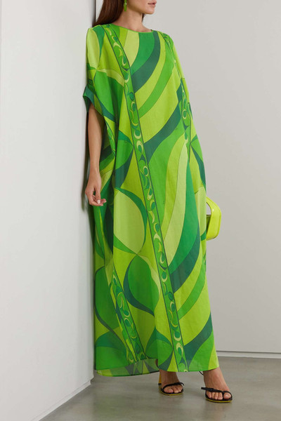 PUCCI Pesci printed cotton kaftan outlook