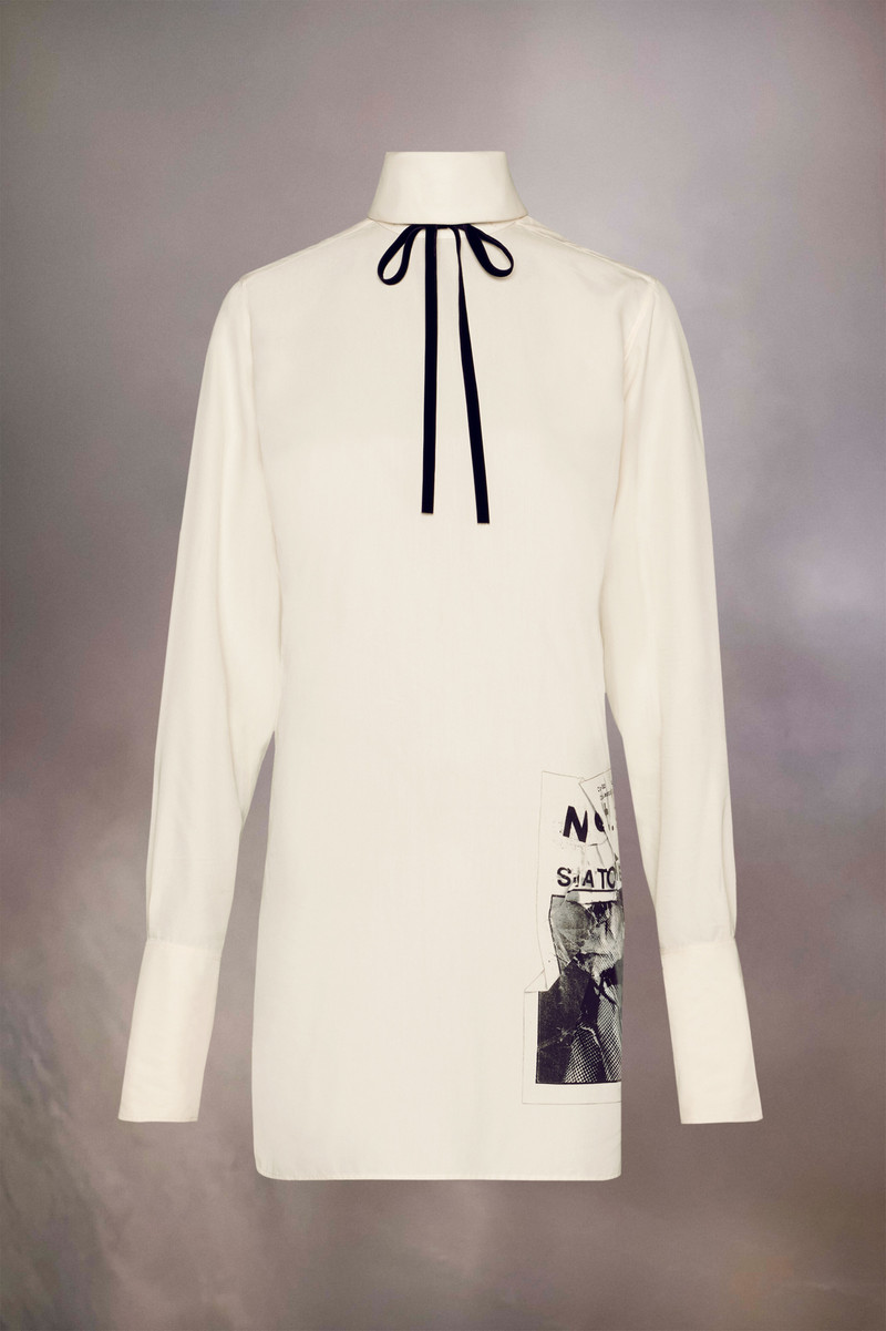Invitation silk shirt 1