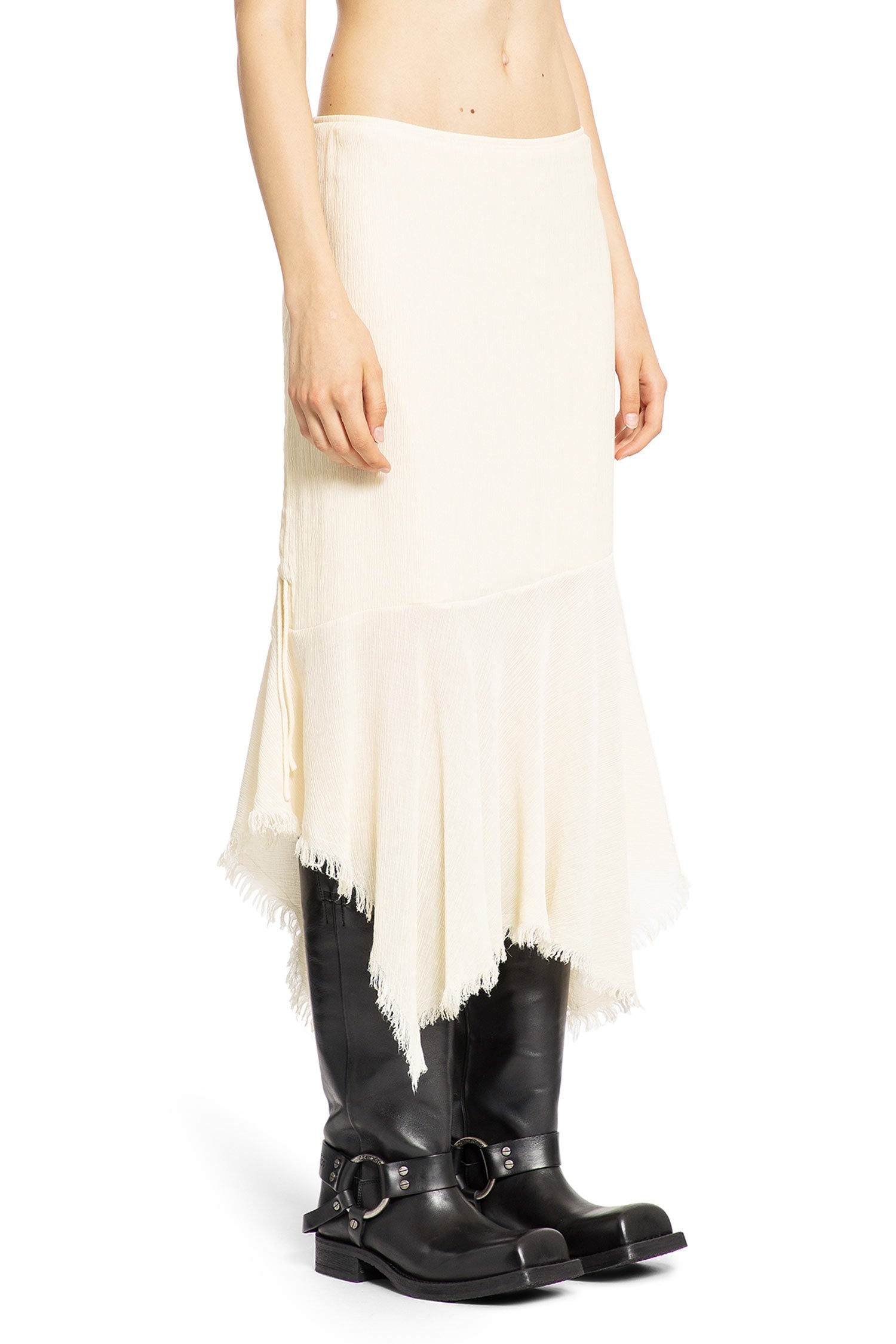 ACNE STUDIOS WOMAN OFF-WHITE SKIRTS - 3