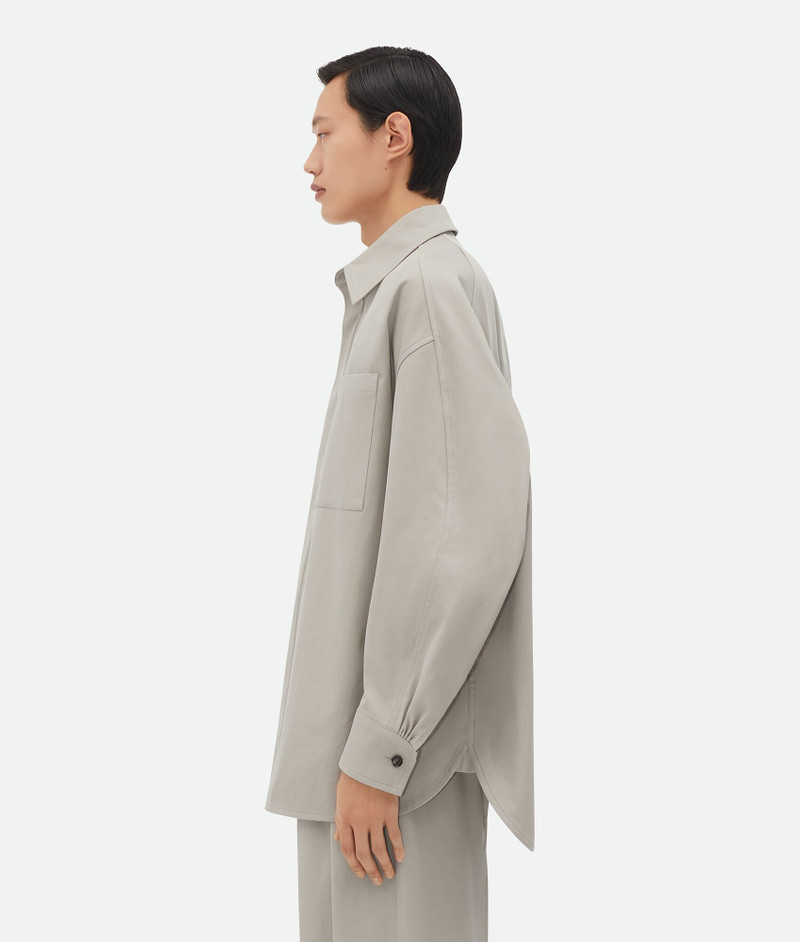Bottega Veneta Cotton Twill Overshirt outlook