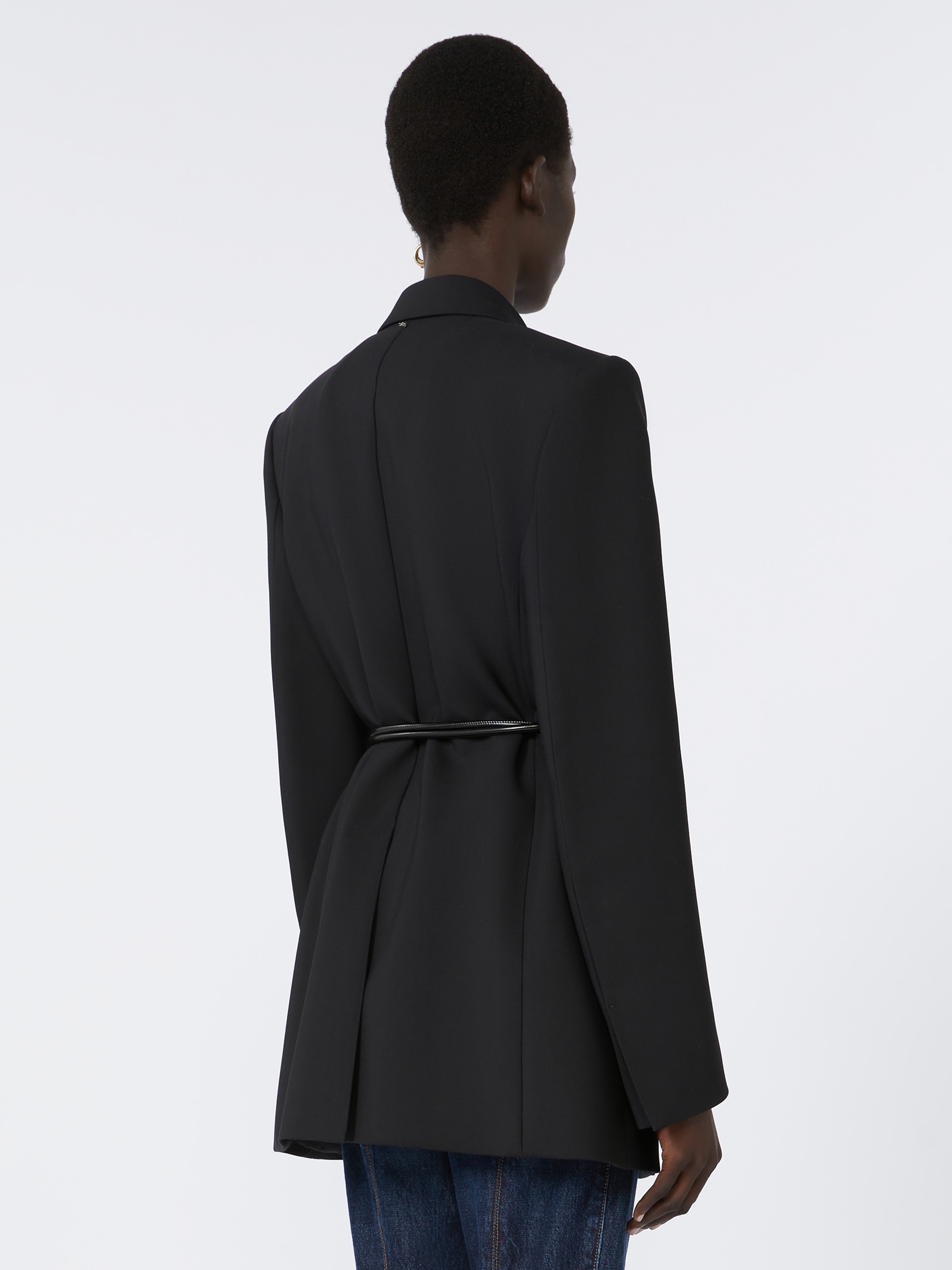 GLASSA Belted blazer - 4