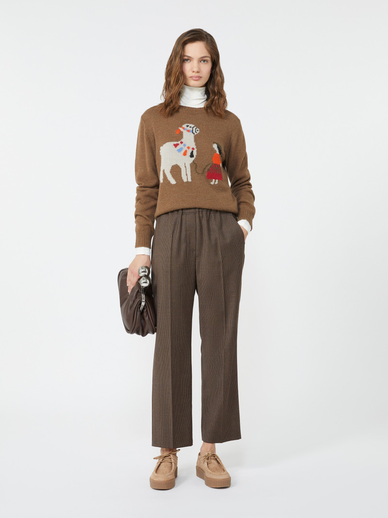 WEEKEND Max Mara NITRA Alpaca and wool jumper outlook