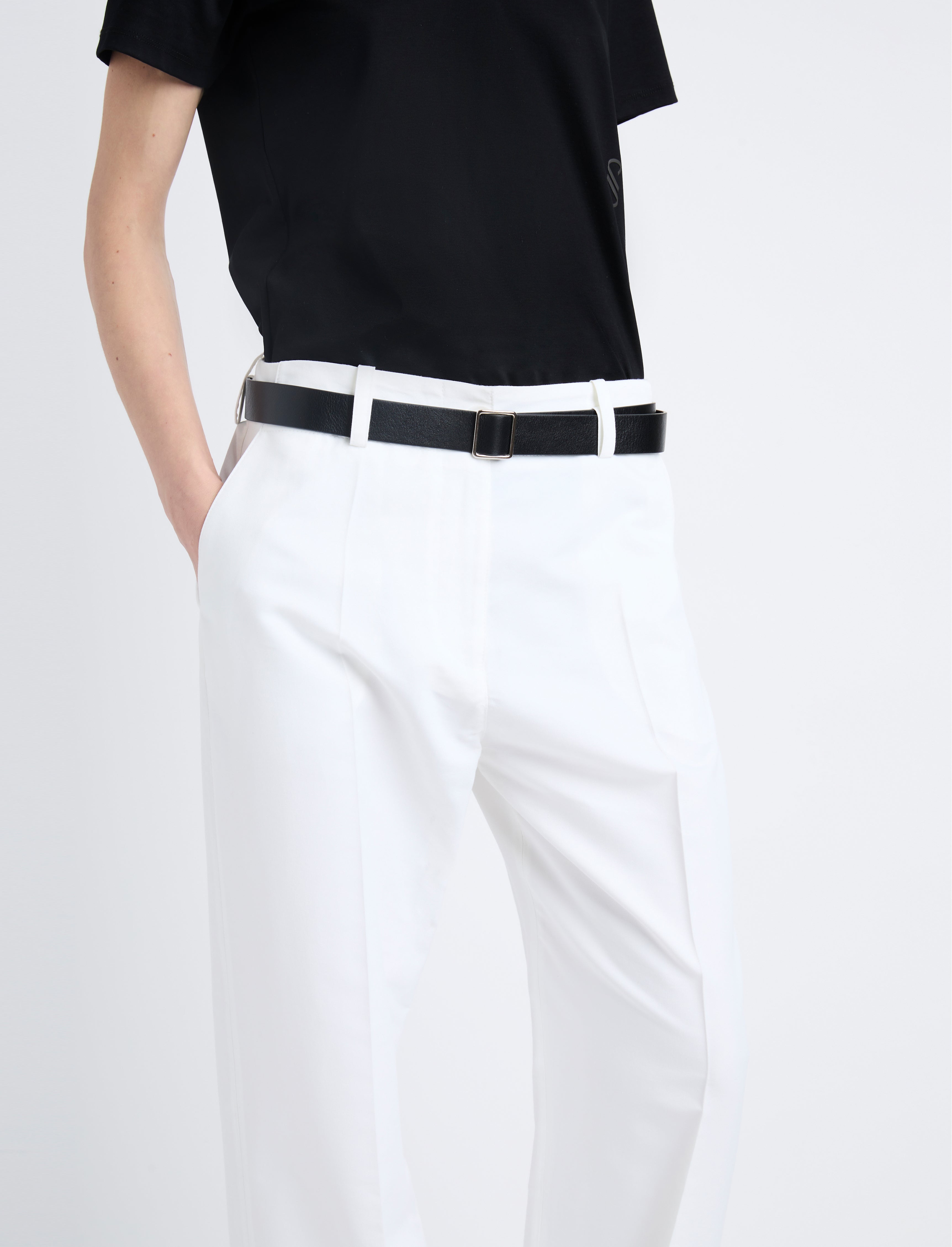 Joey Pant in Cotton Viscose - 5