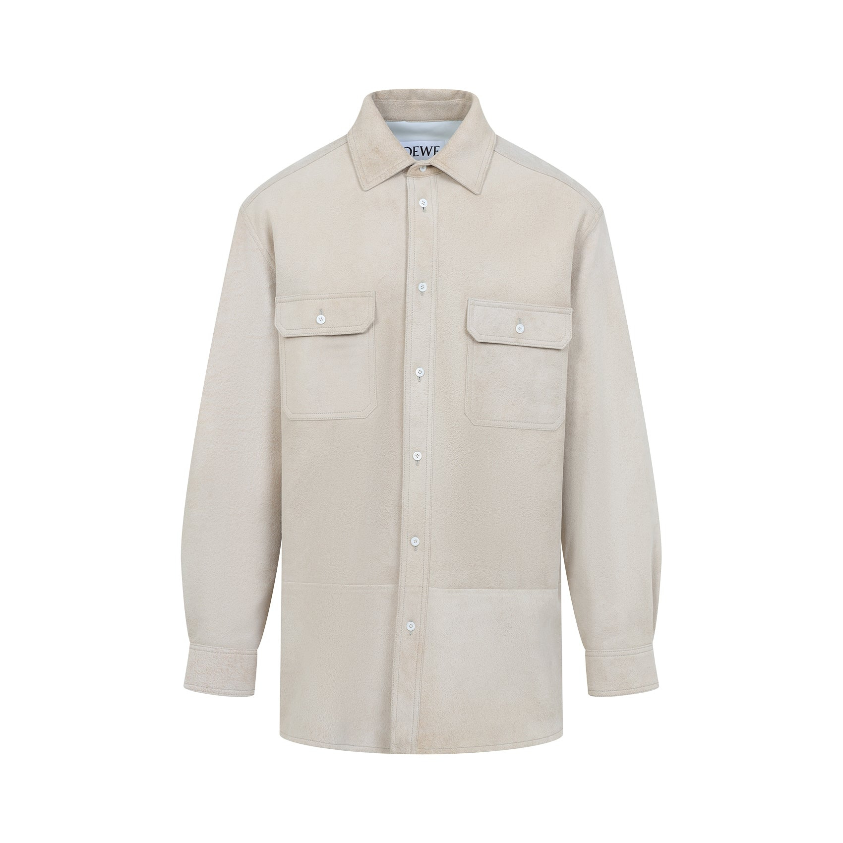 Loewe Lamb Leather Shirt Men - 1