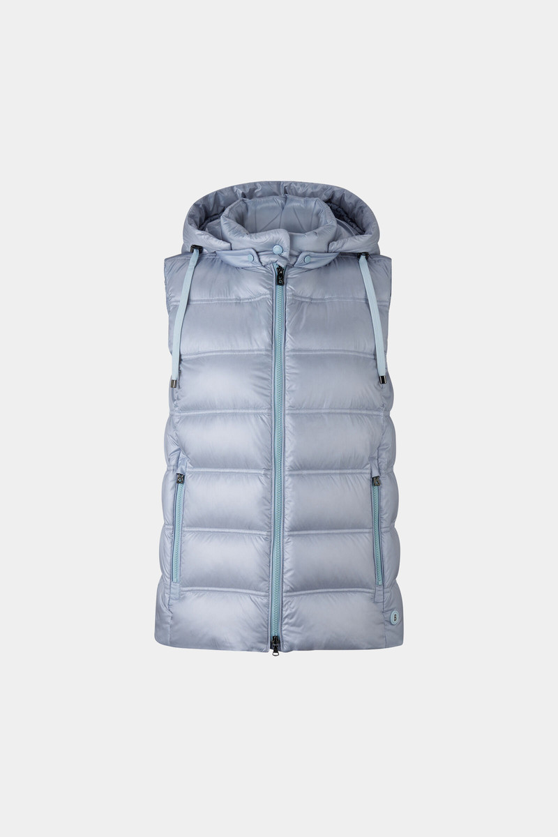 Liddy down vest in Light blue 1