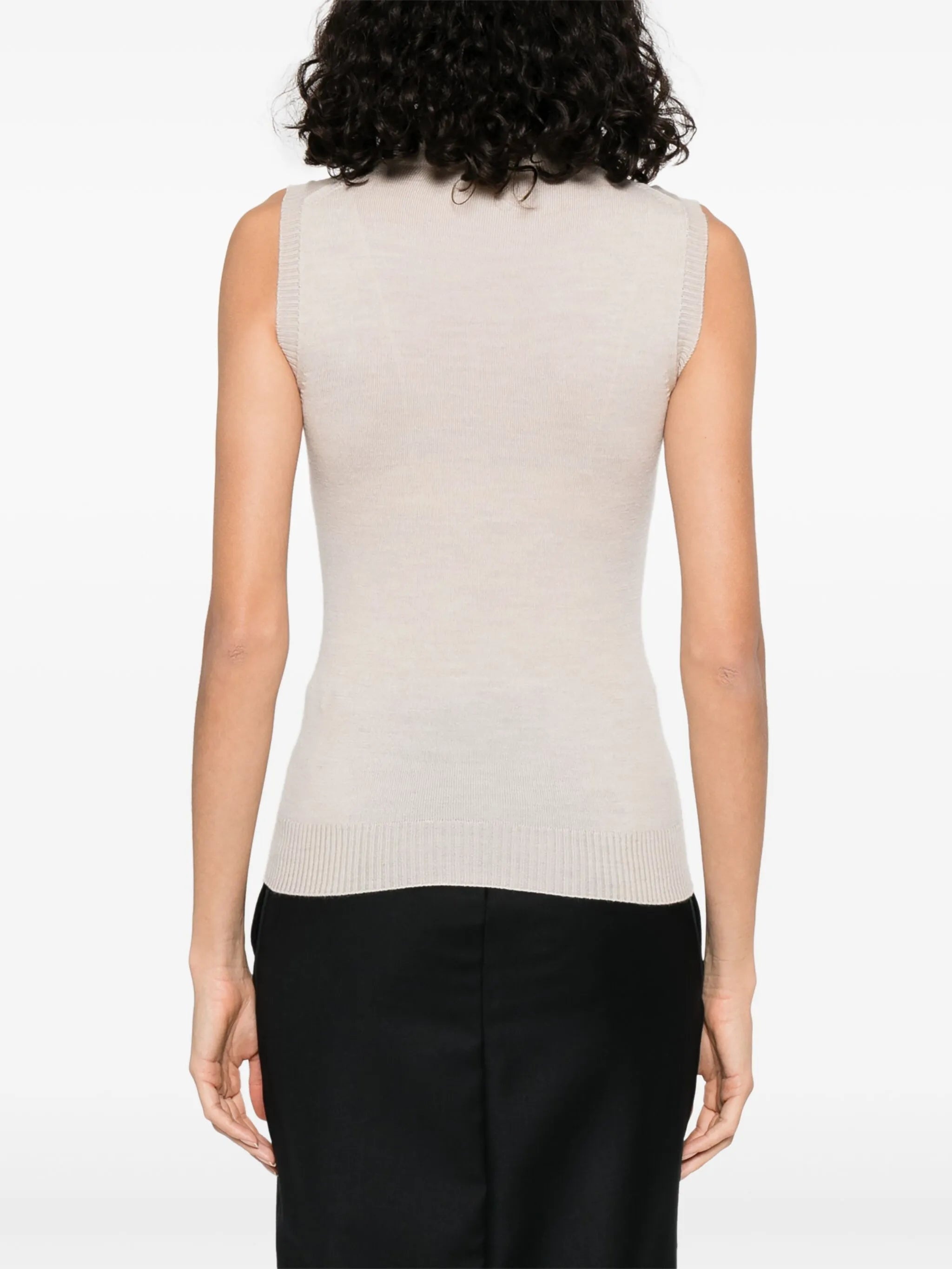 Virgin Wool Tank Top - 2