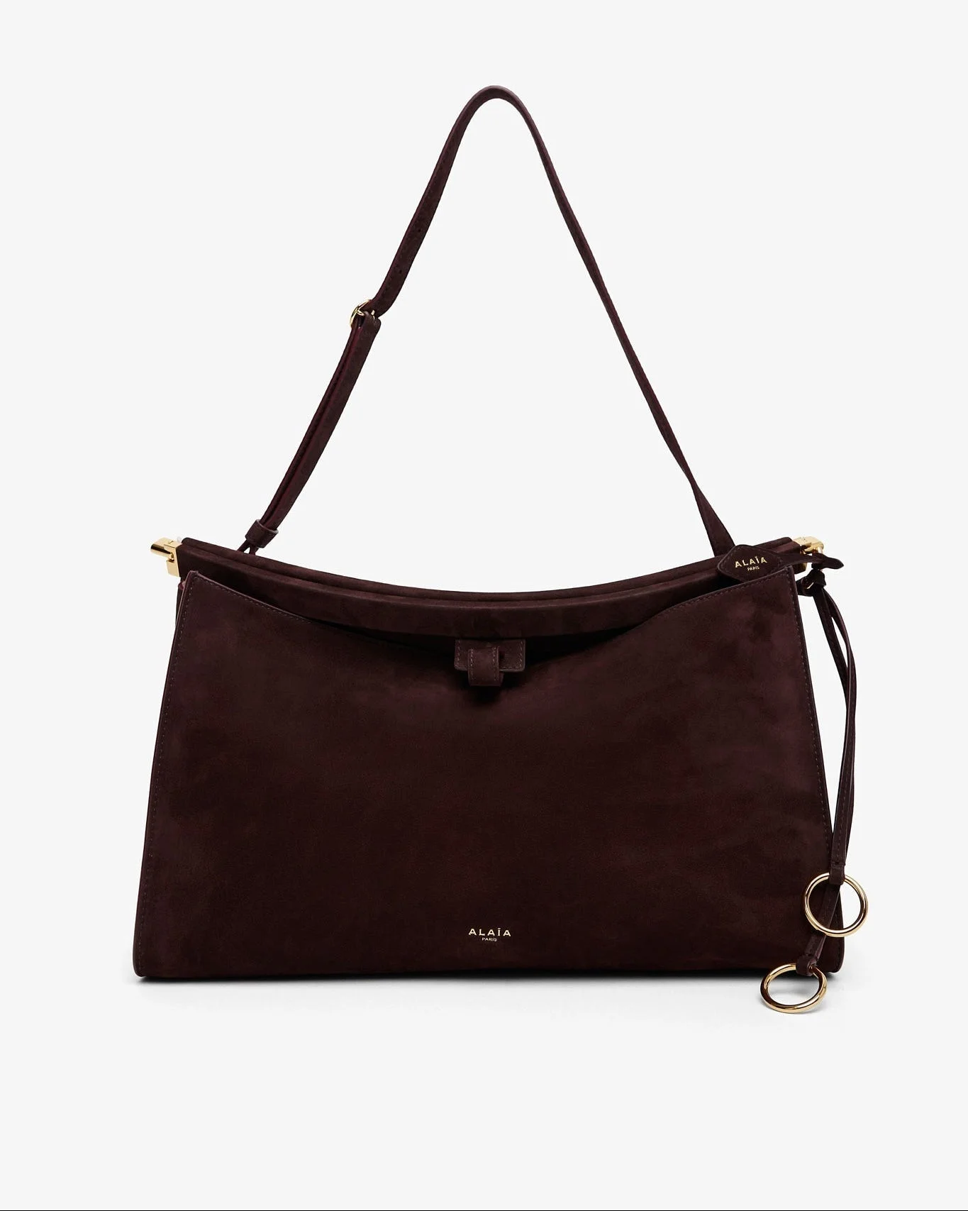 Le Click burgundy shoulder bag - 1